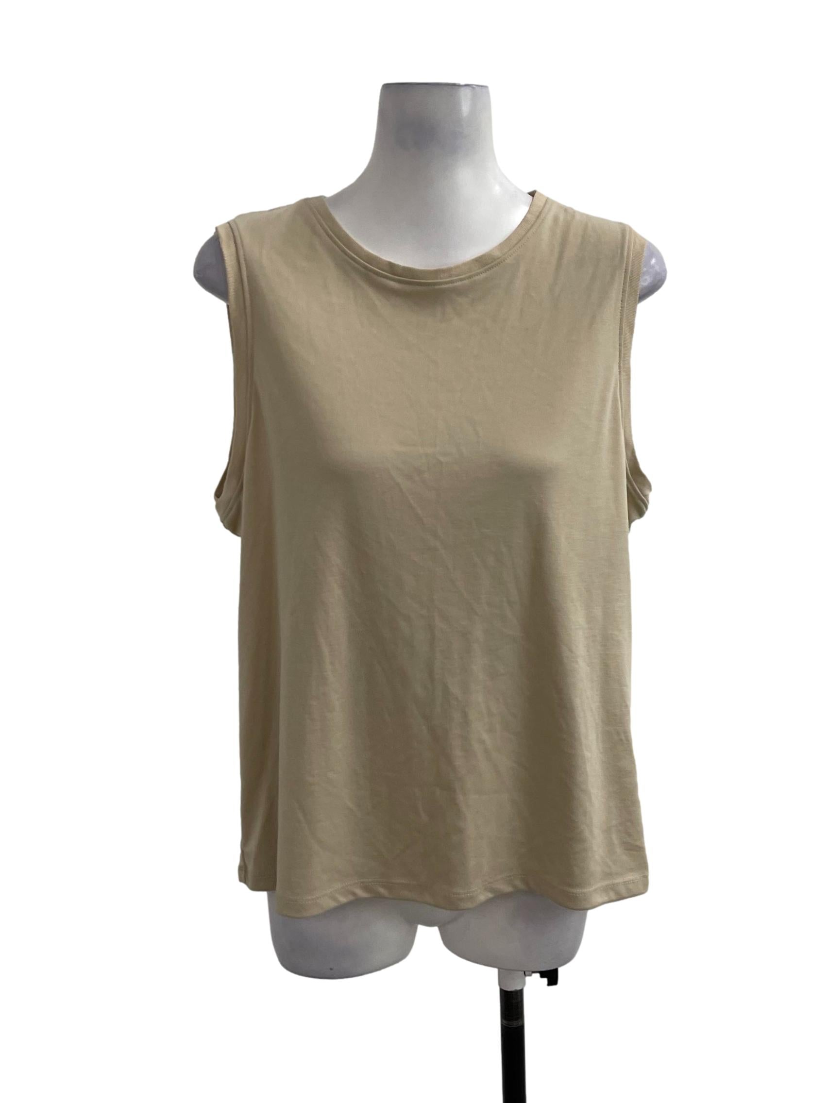 Nude Jersey Round-Neck Tank OSN