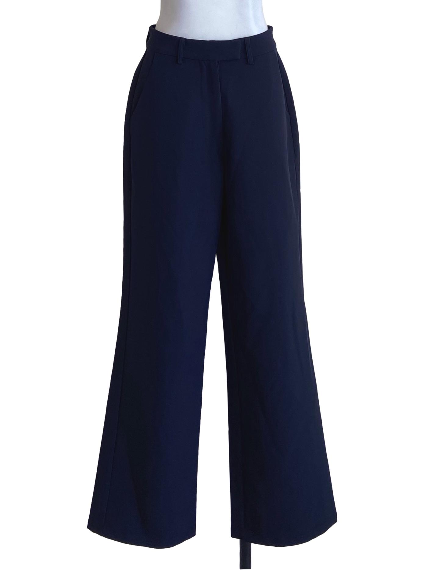 Navy Blue Formal Long Pants YHF