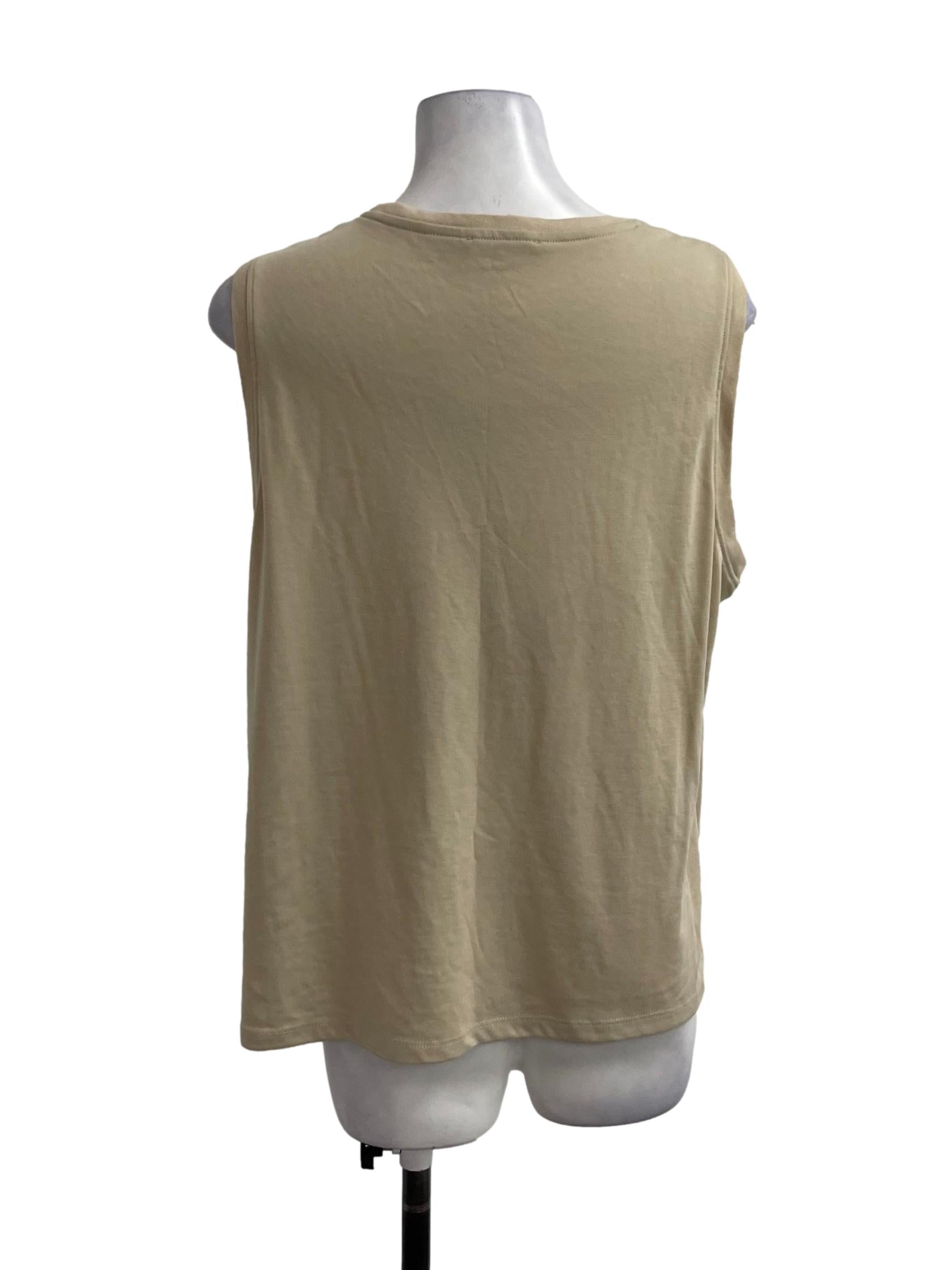 Nude Jersey Round-Neck Tank OSN