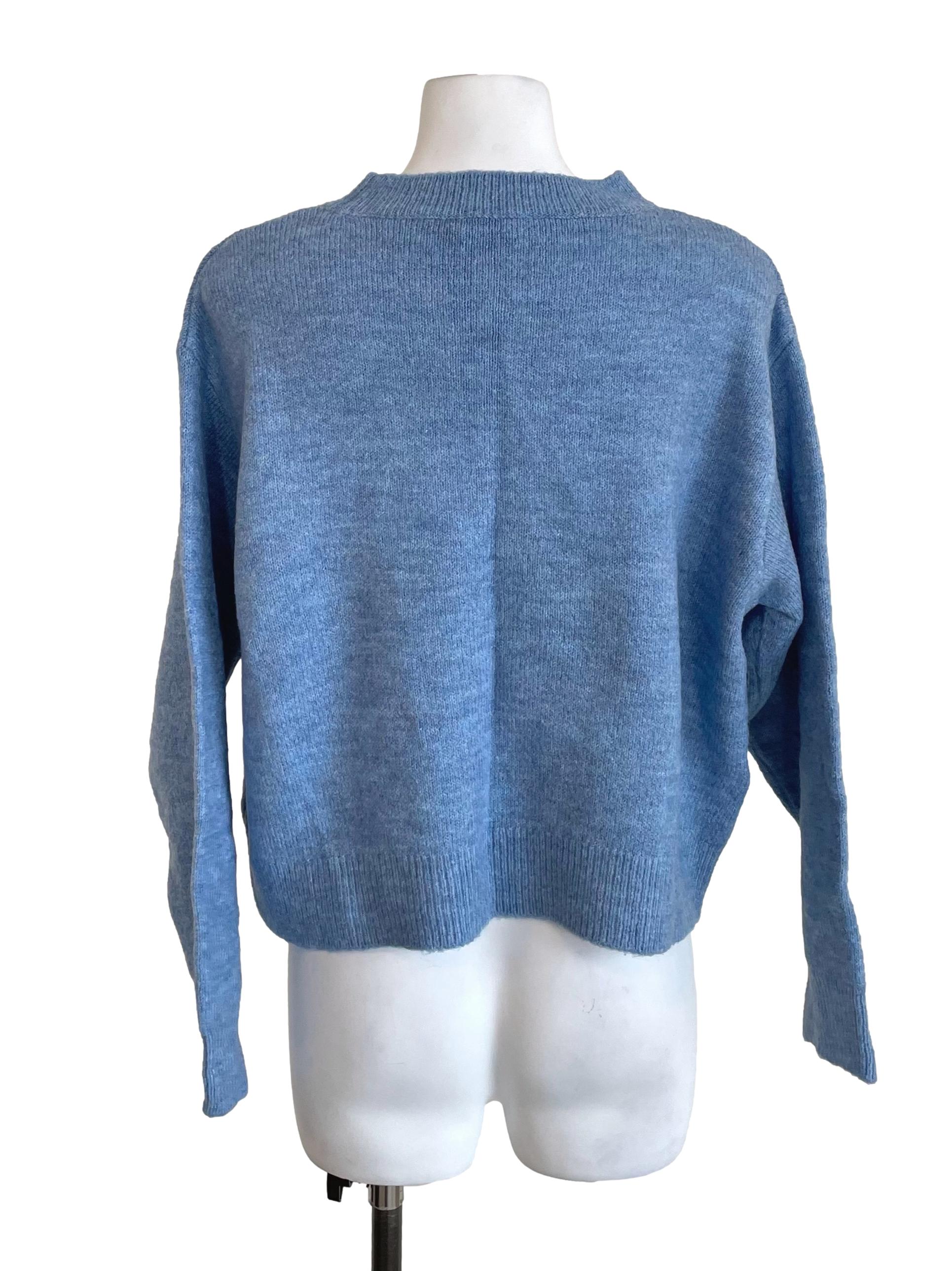 Blue Daisy Sweater