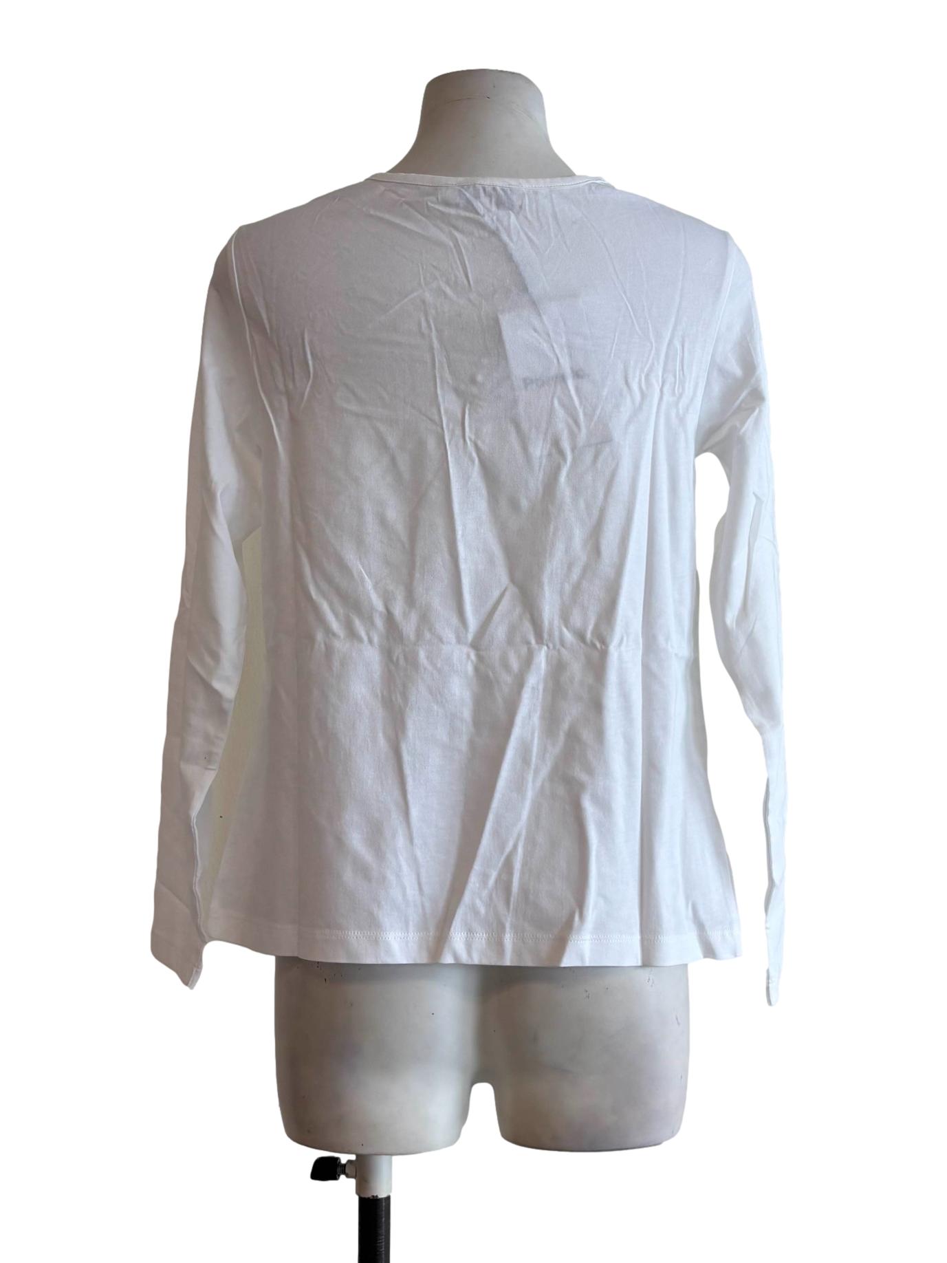 Pure White Longsleeve Top