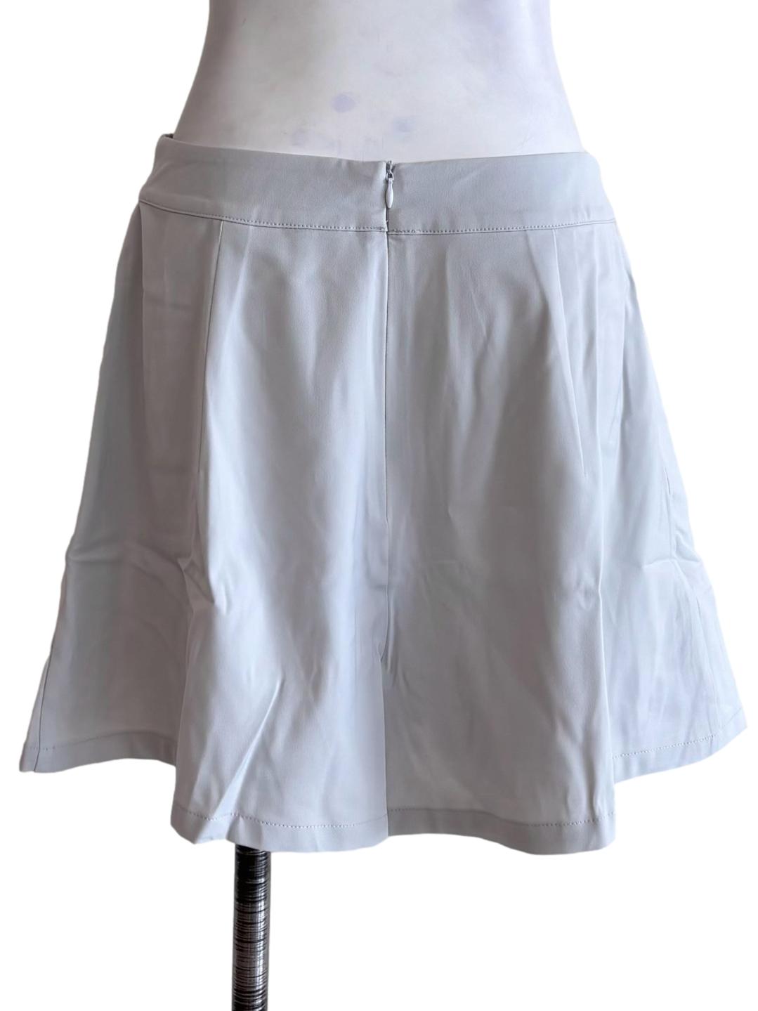 Grey Indy Tie Front Shorts