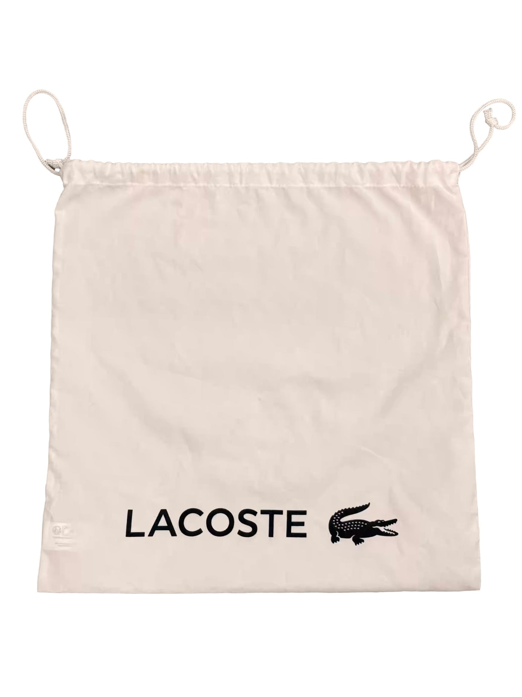Beige Canvas Heritage Tennis Style Textile Crossbody Bag CSN