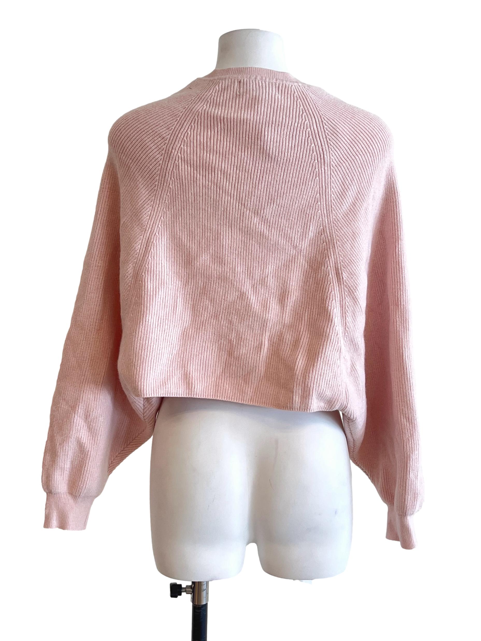 Watermelon Pink Cropped Cardigan