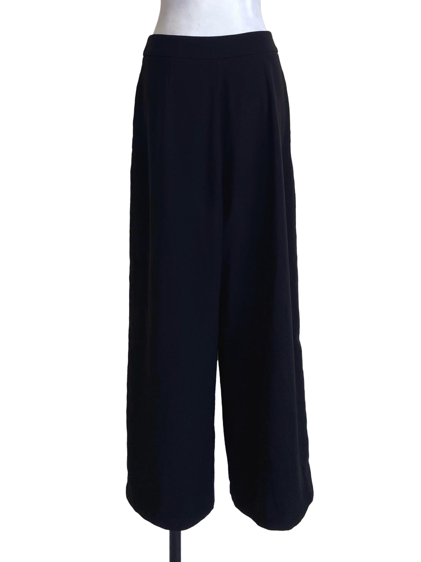 Black Straight Formal Pants