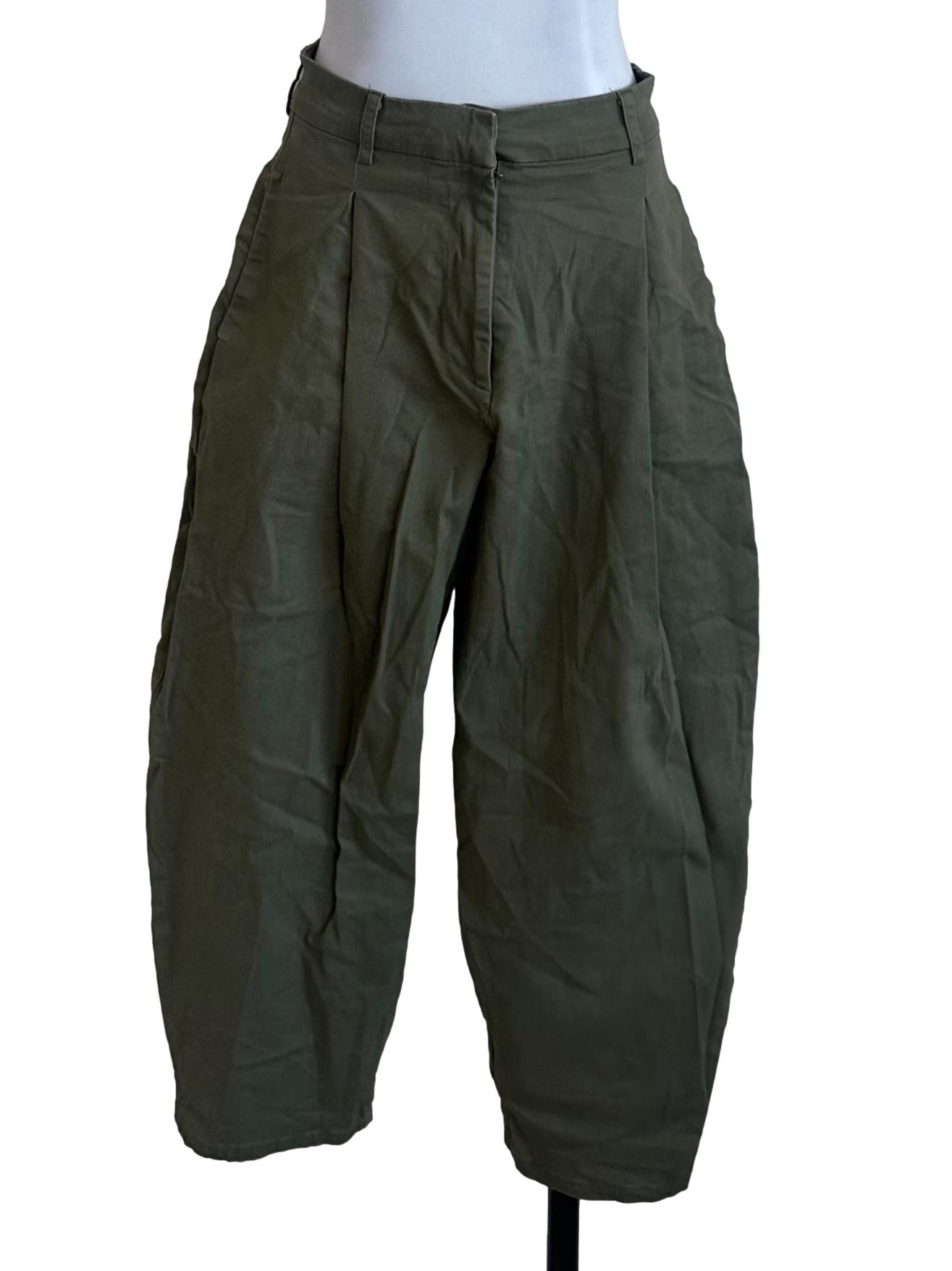 Moss Green Harem Pants