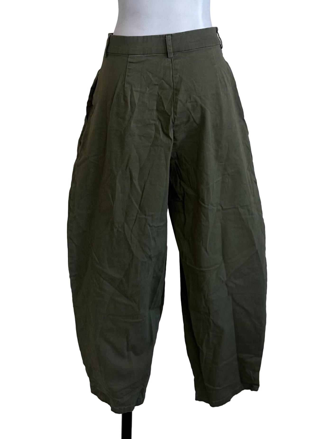 Moss Green Harem Pants