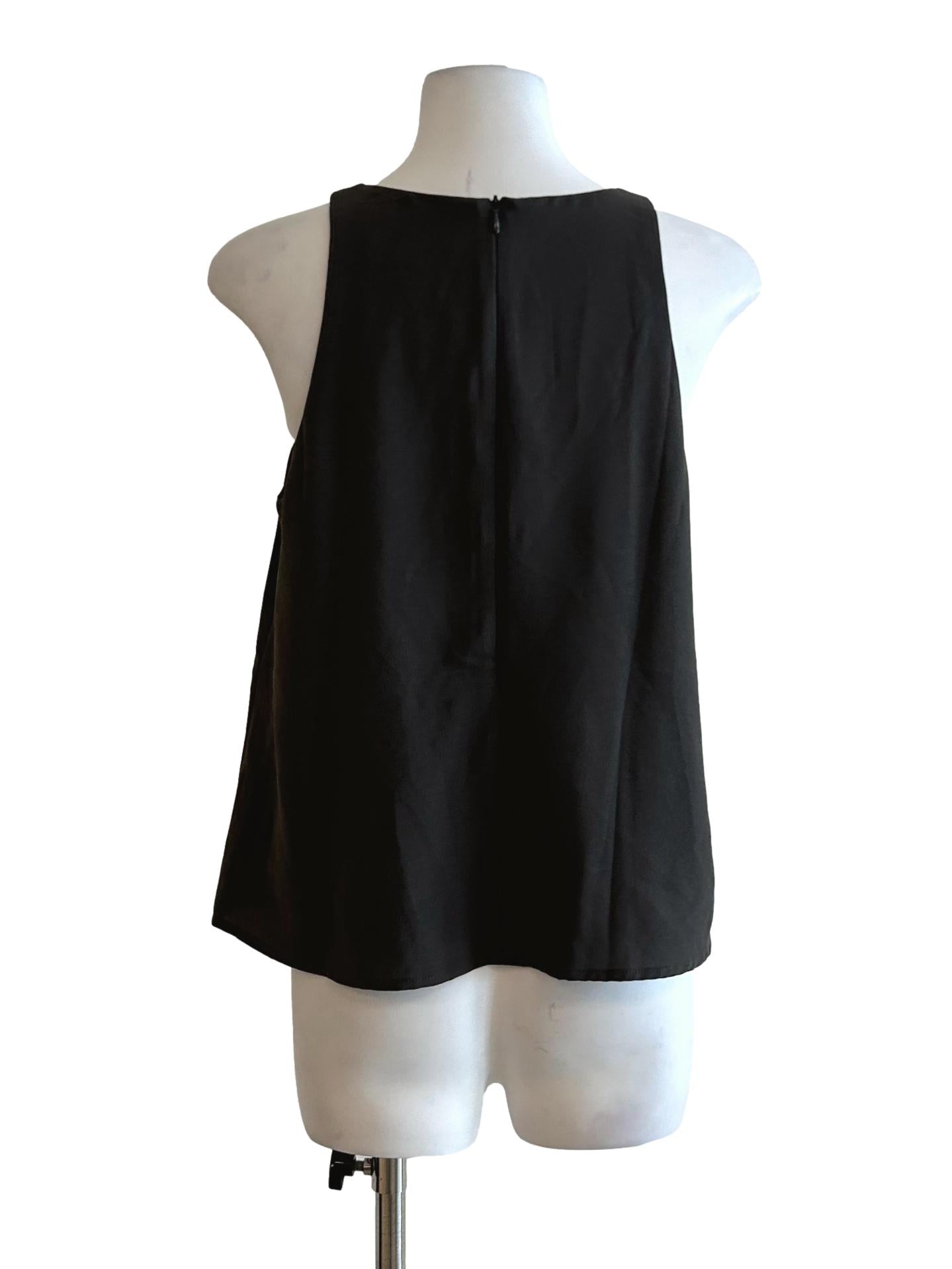 Shadow Grey Sleeveless Tops