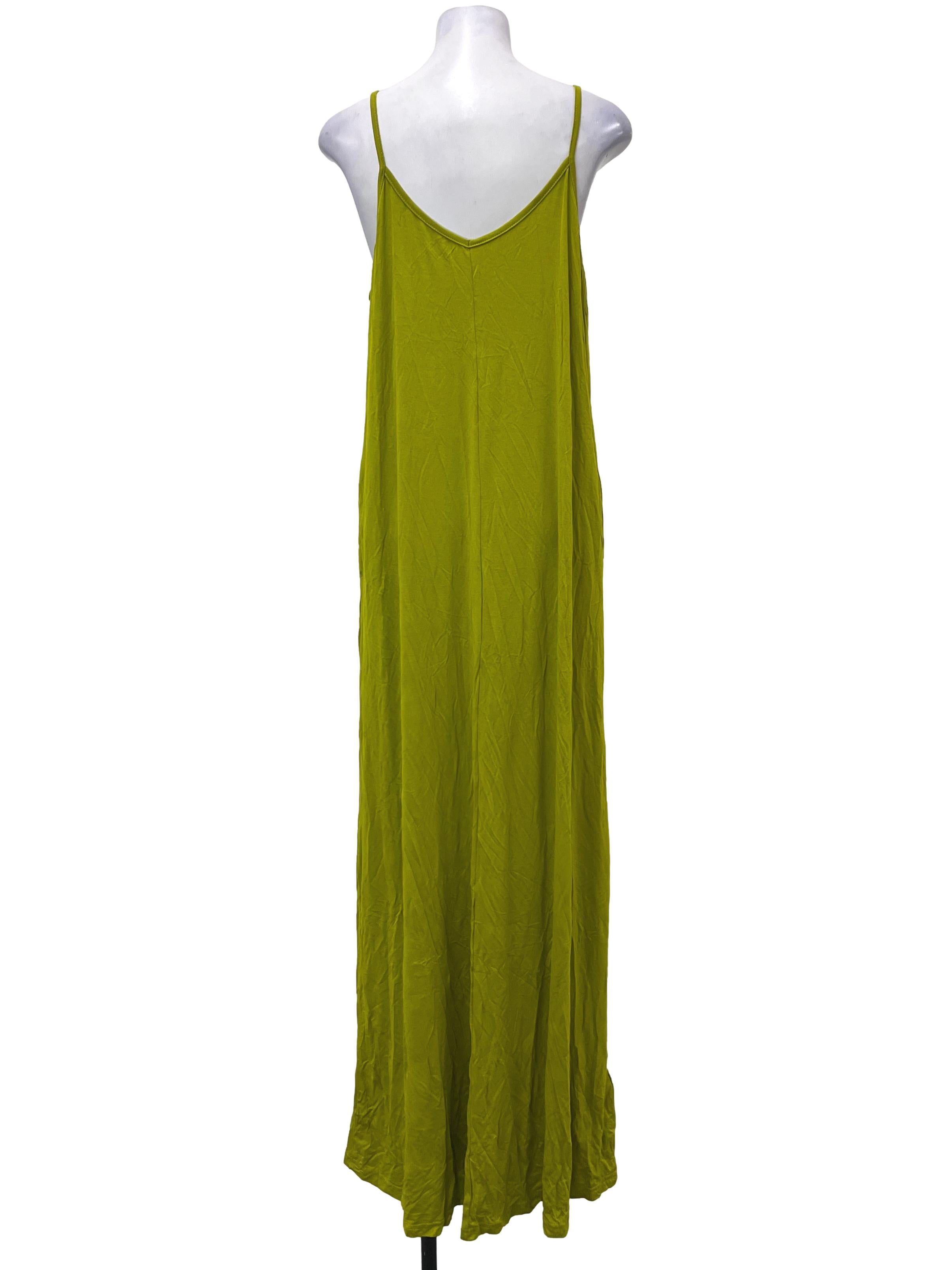 Green Slip Dress