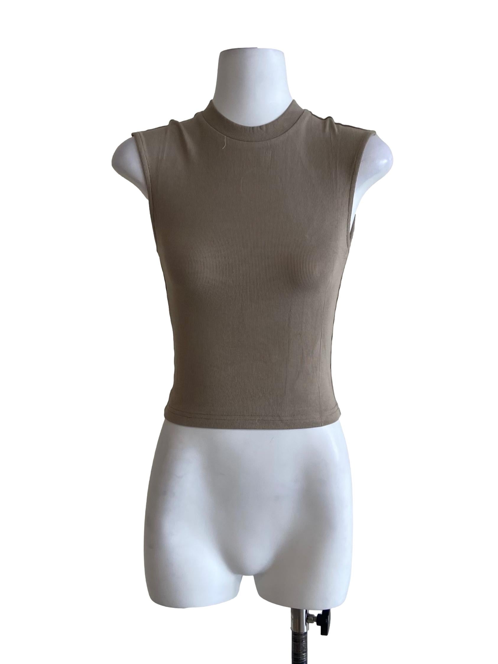 Beige Jackie Baby Tee