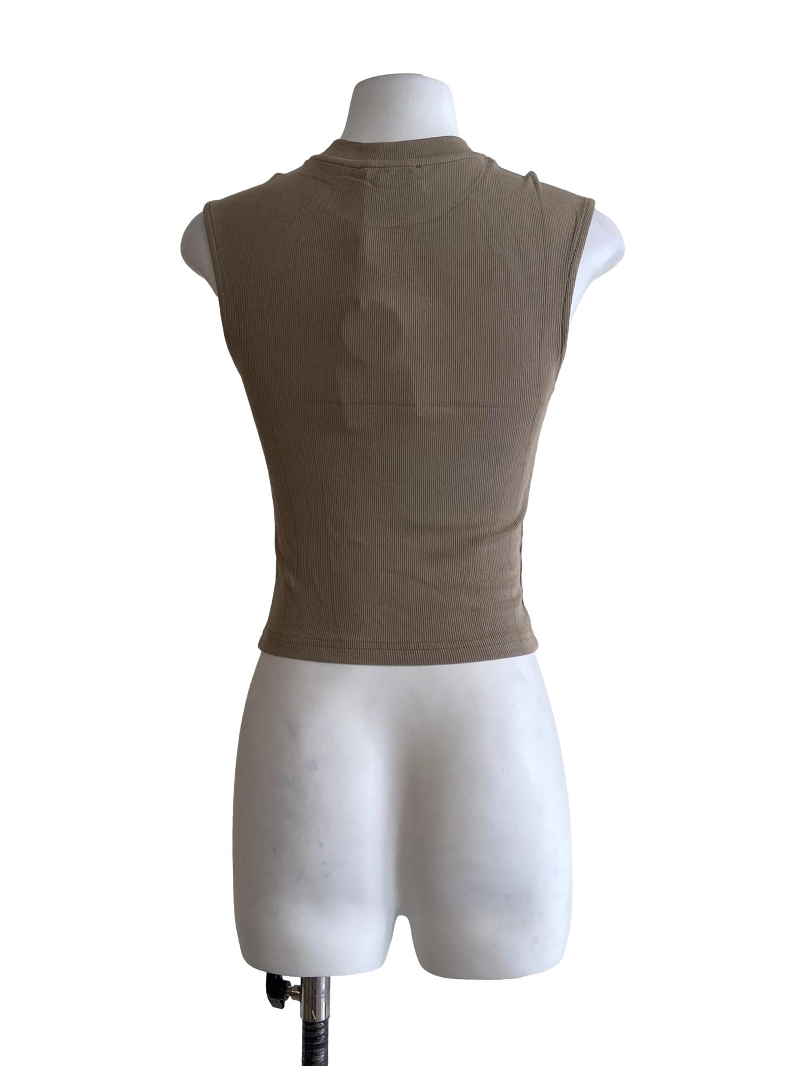 Beige Jackie Baby Tee