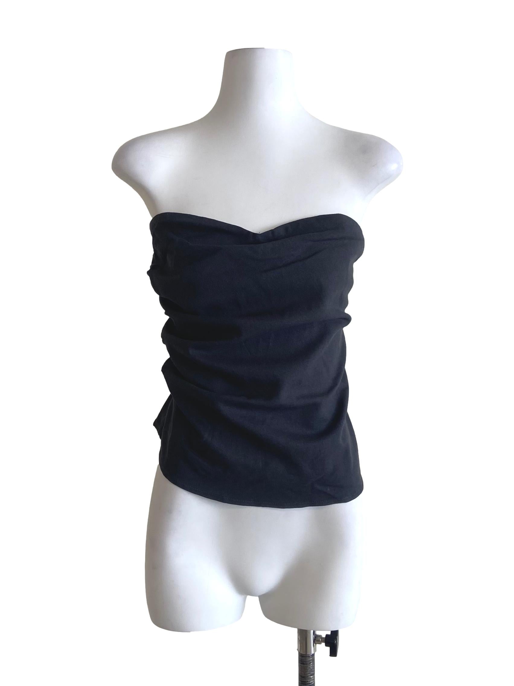 Grey Narin Tube Top