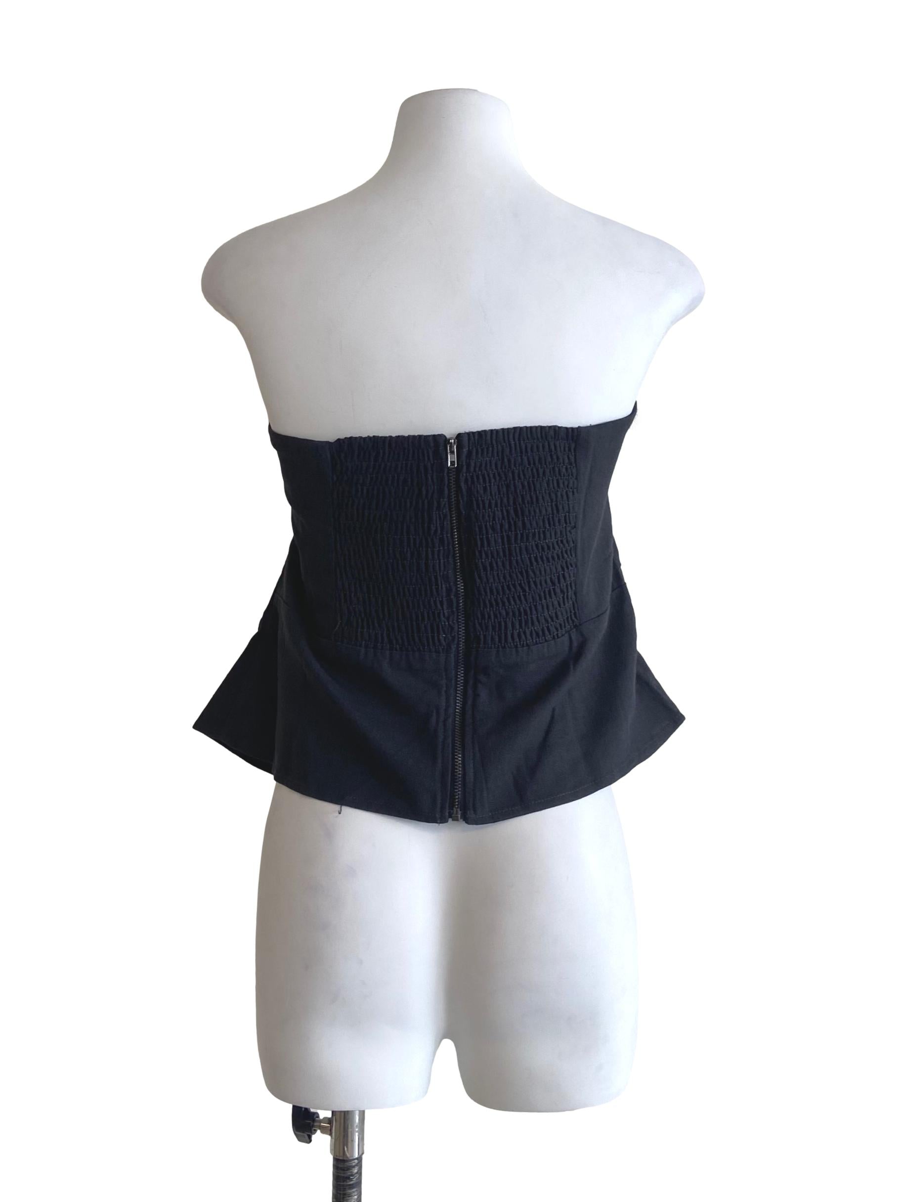 Grey Narin Tube Top