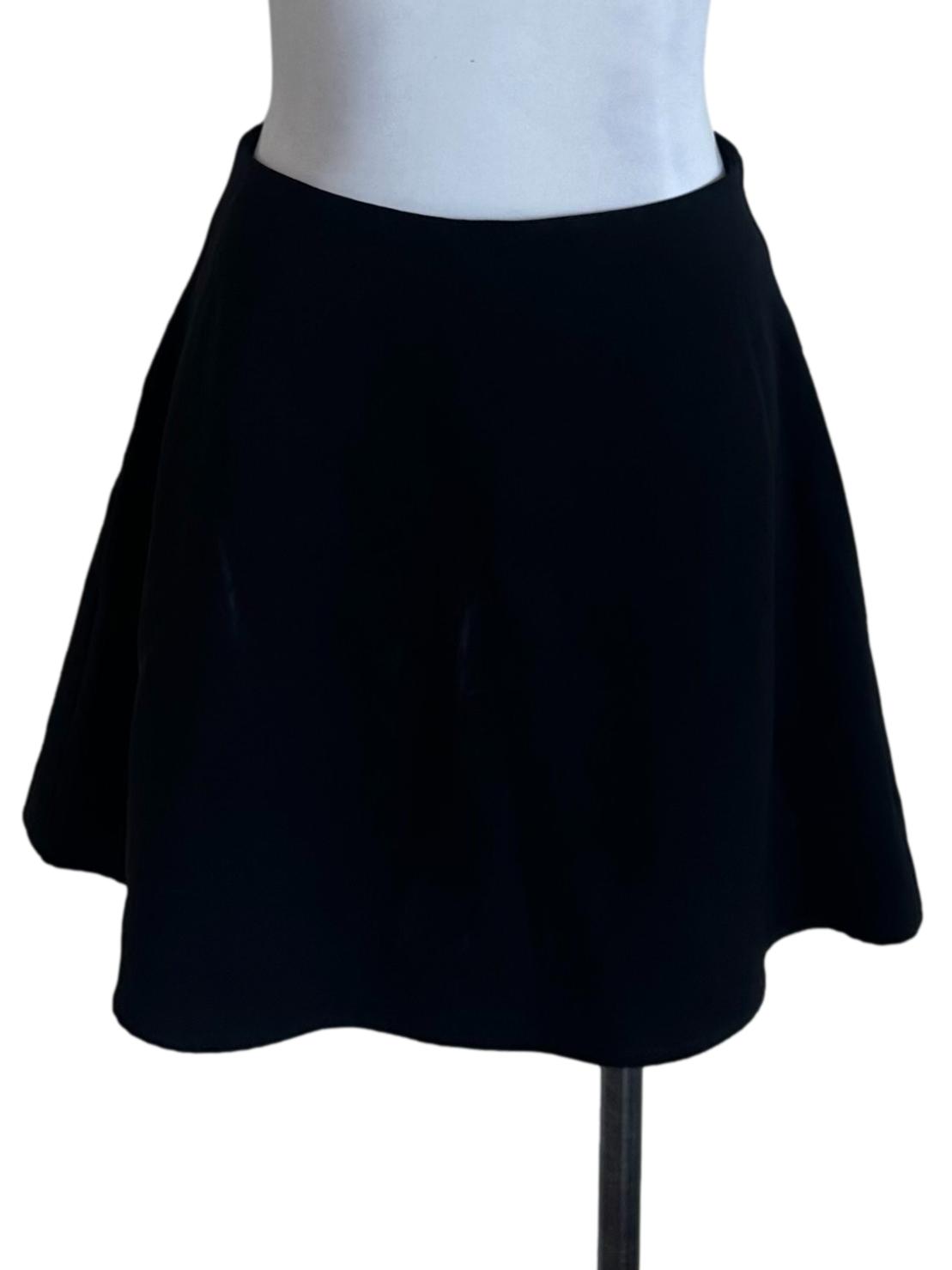 Onyx Black Mini Skorts