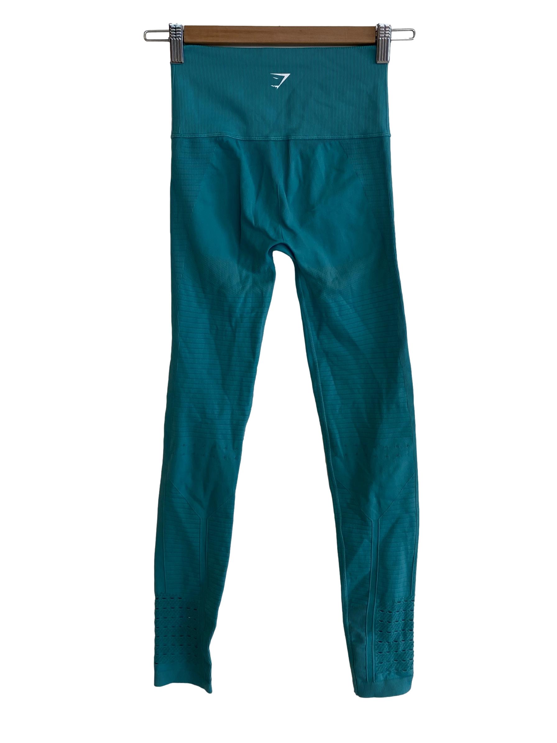 Cyan Long Tights