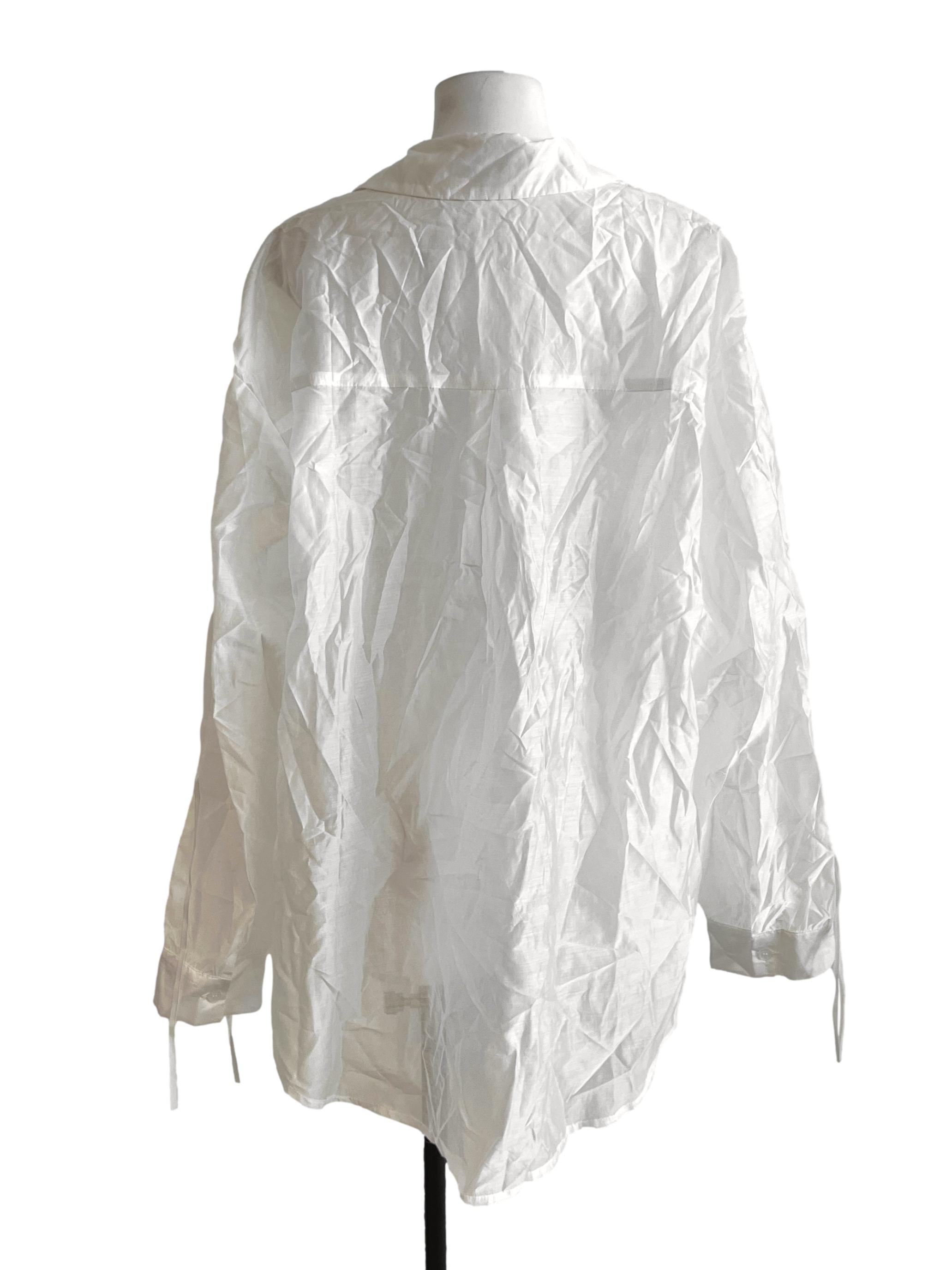 Off-White Oversized Long Sleeve Shirt