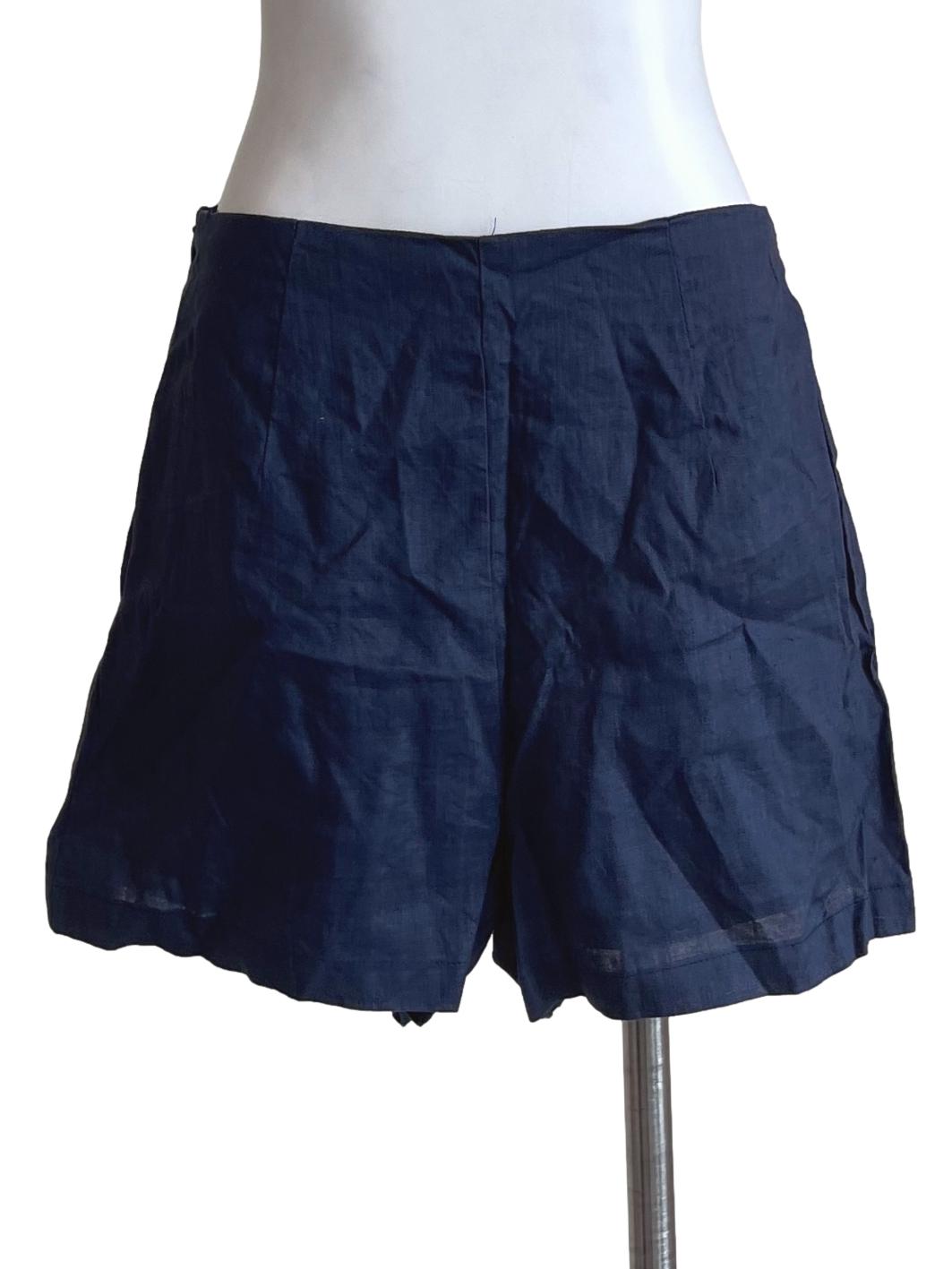 Navy Blue Denim Soft Shorts TEM