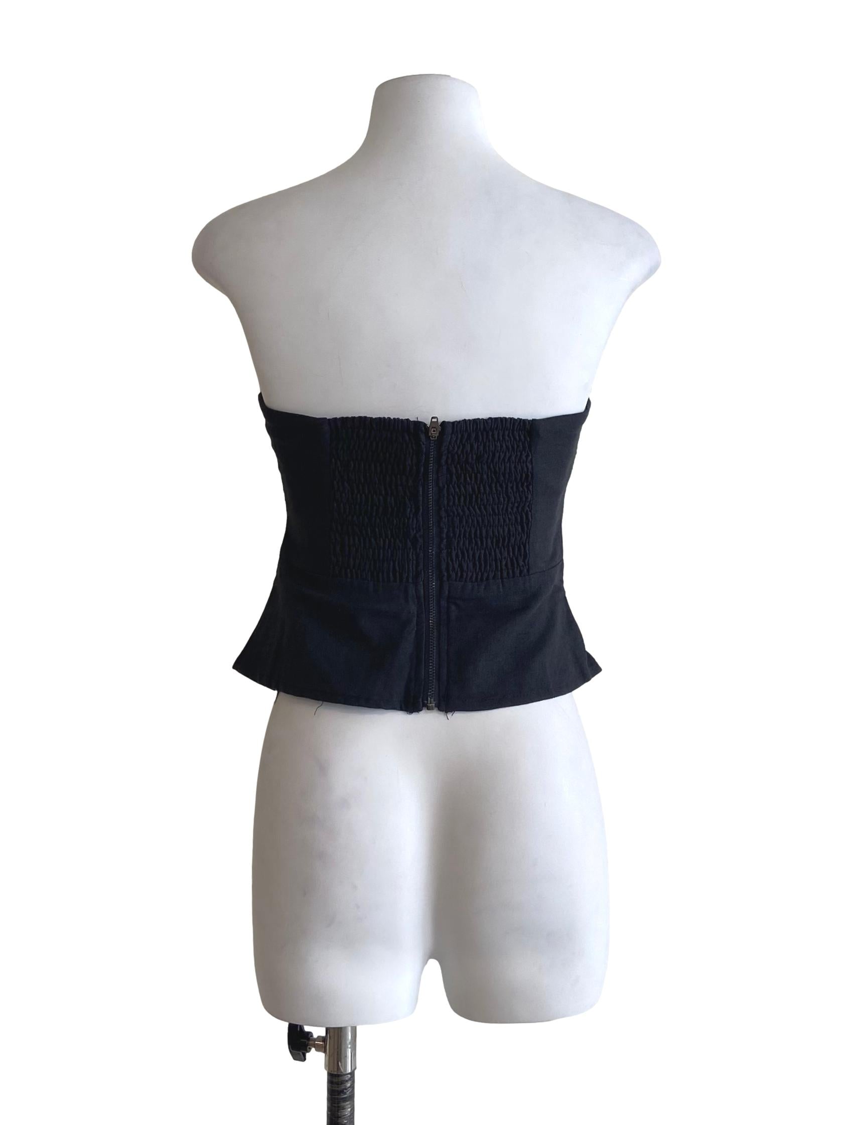 Grey Narin Tube Top