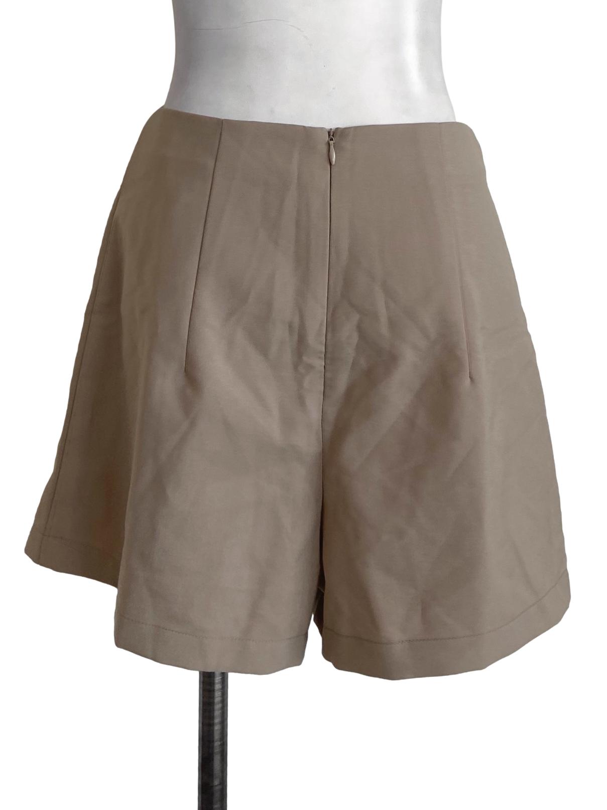 Parchment Beige Twill Short Pants TTR