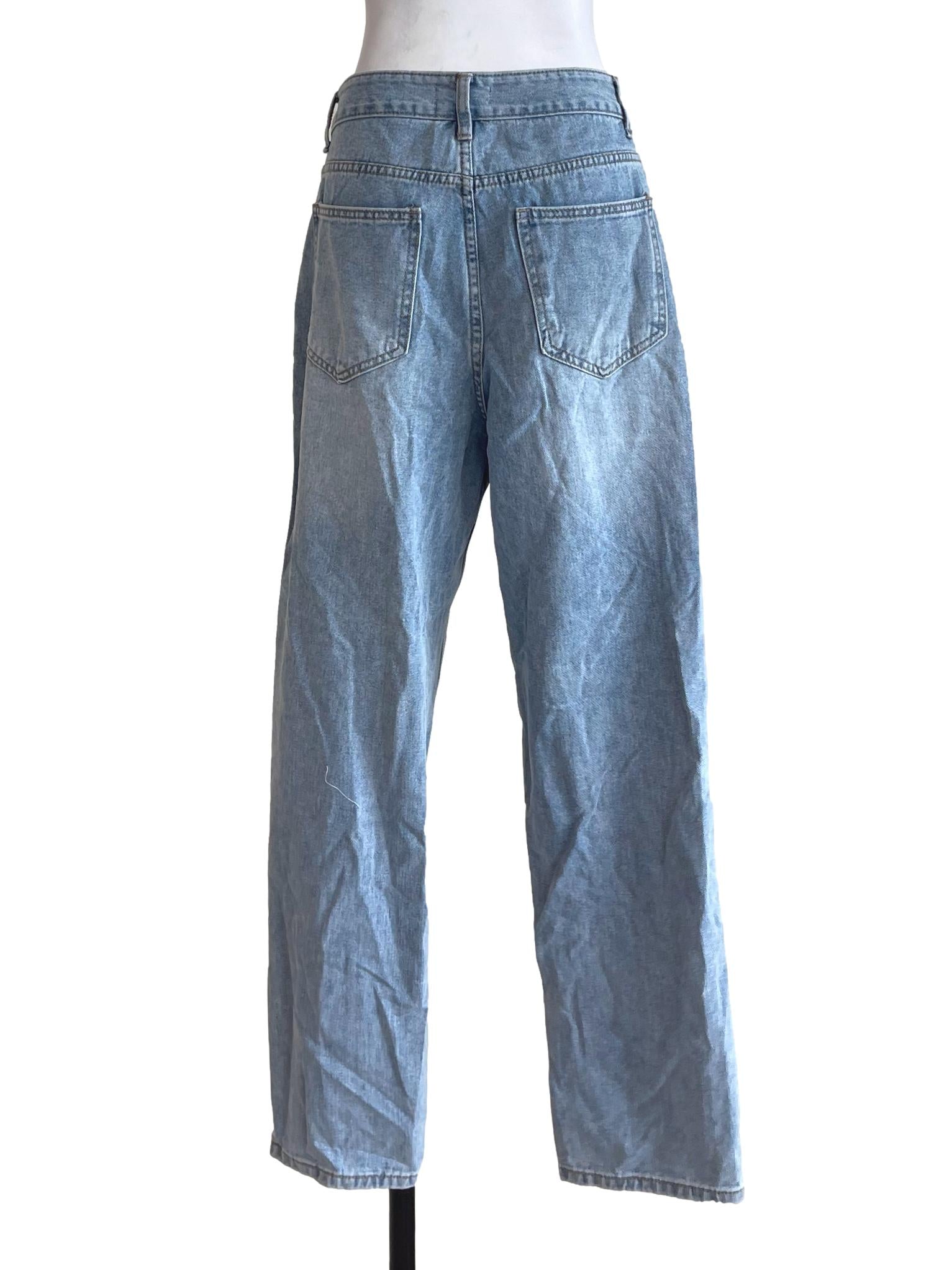 Light Blue Regular Cut Jean TWL