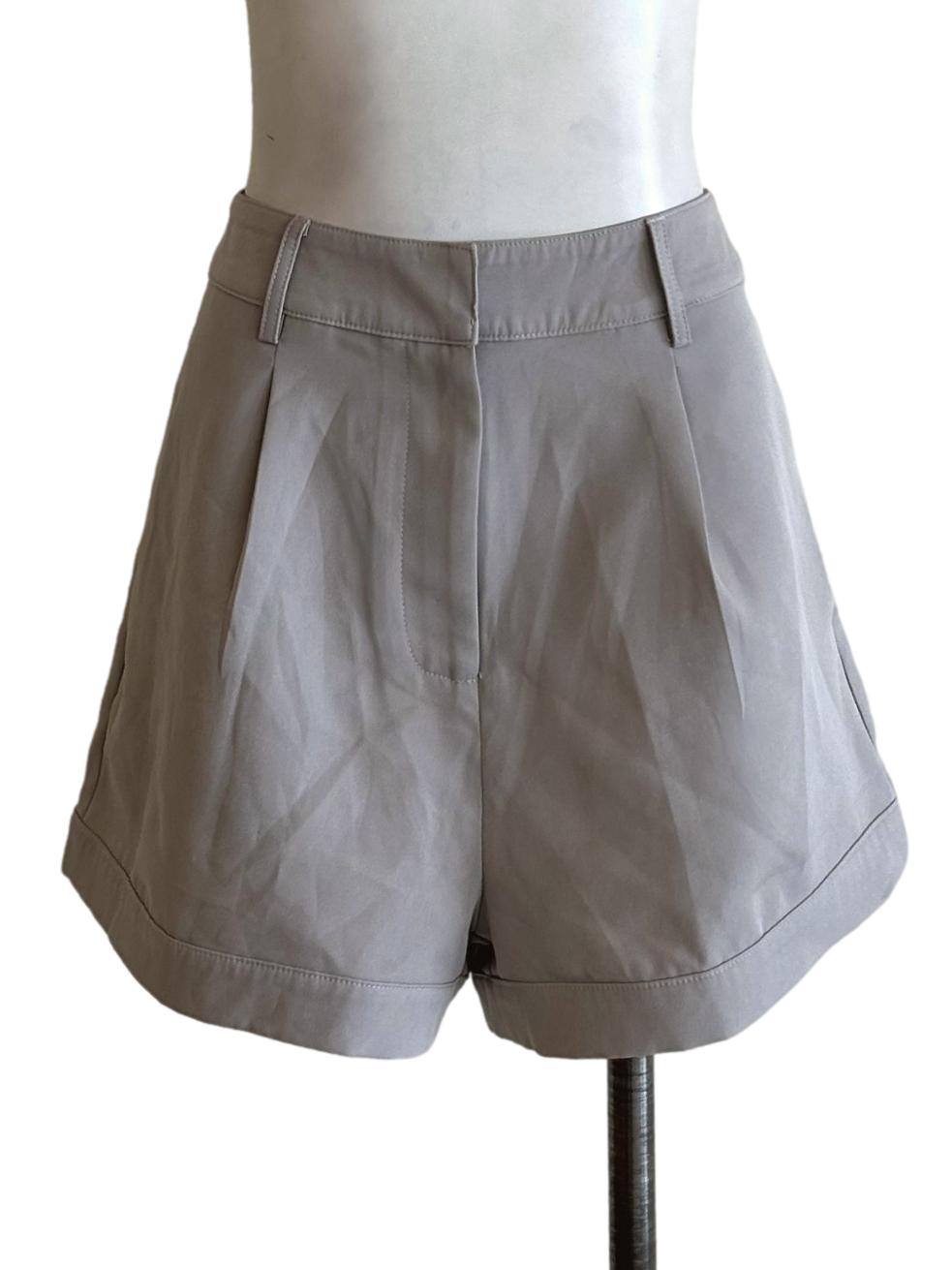 Light Grey A-Line Shorts