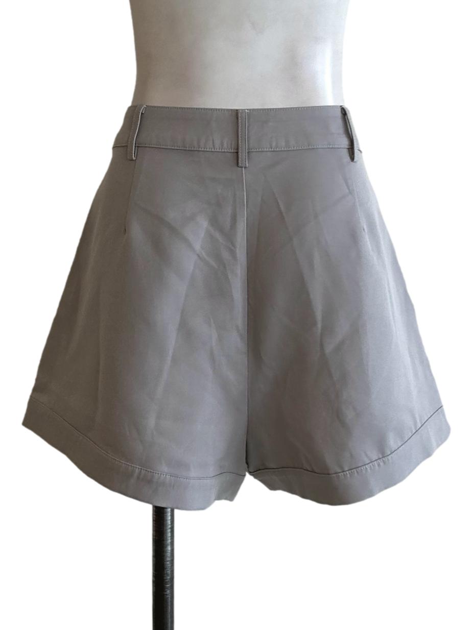 Light Grey A-Line Shorts