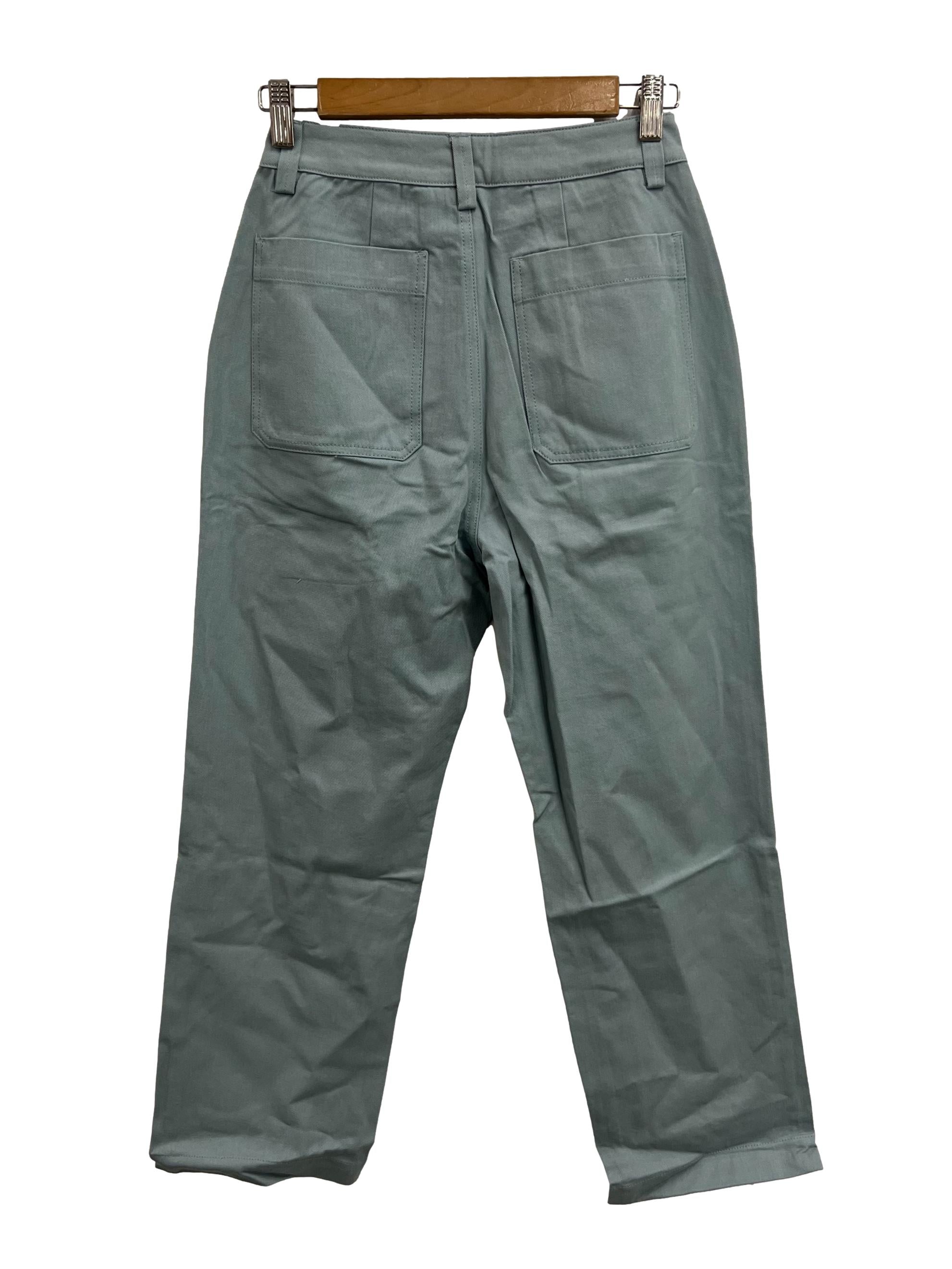 The Closet Lover Light Blue Trouser | REFASH