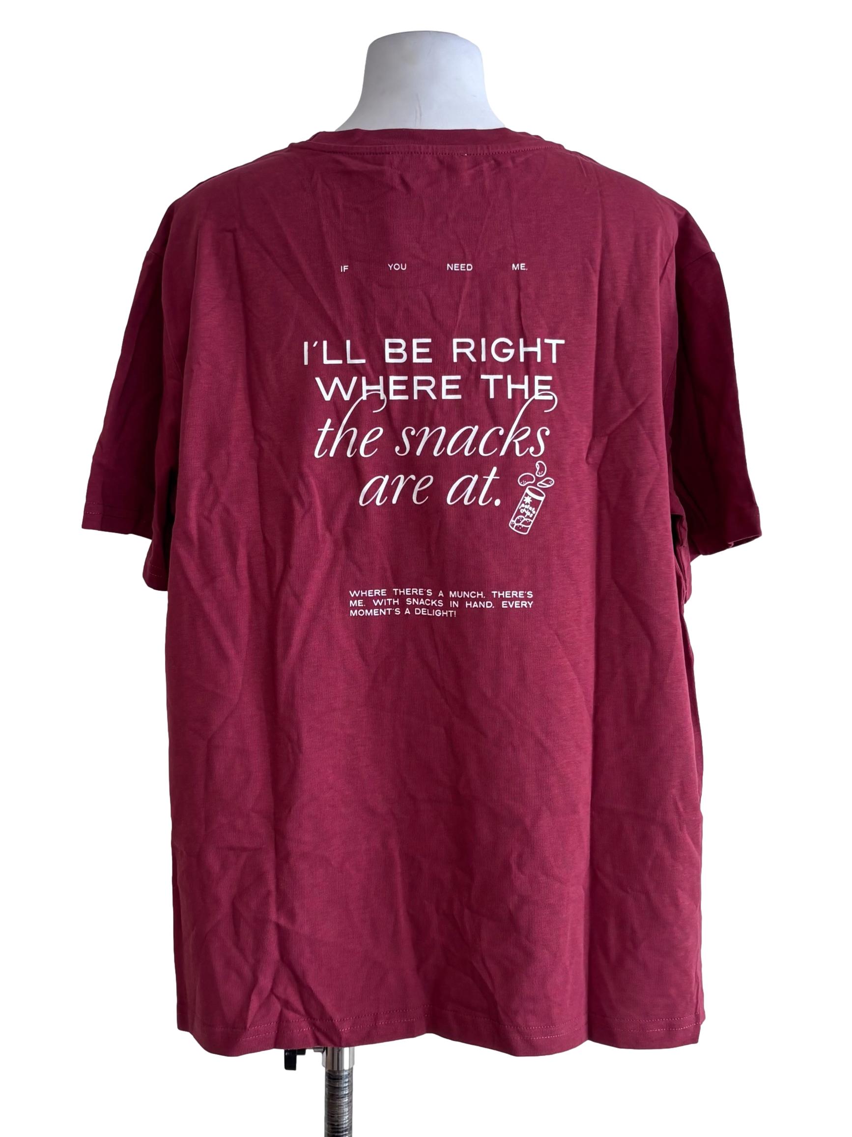 Red Personali-Tees - Snacktime Specialist
