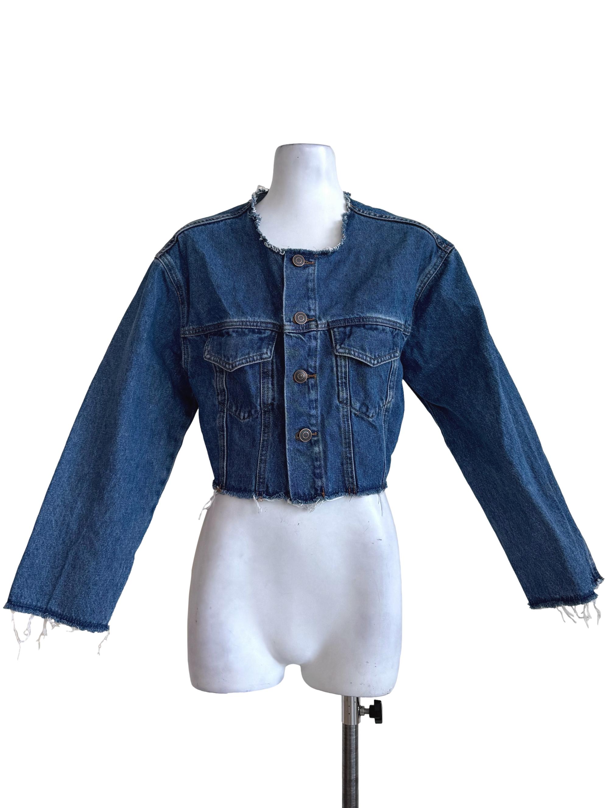 Deep Denim Long Sleeve Jacket LB