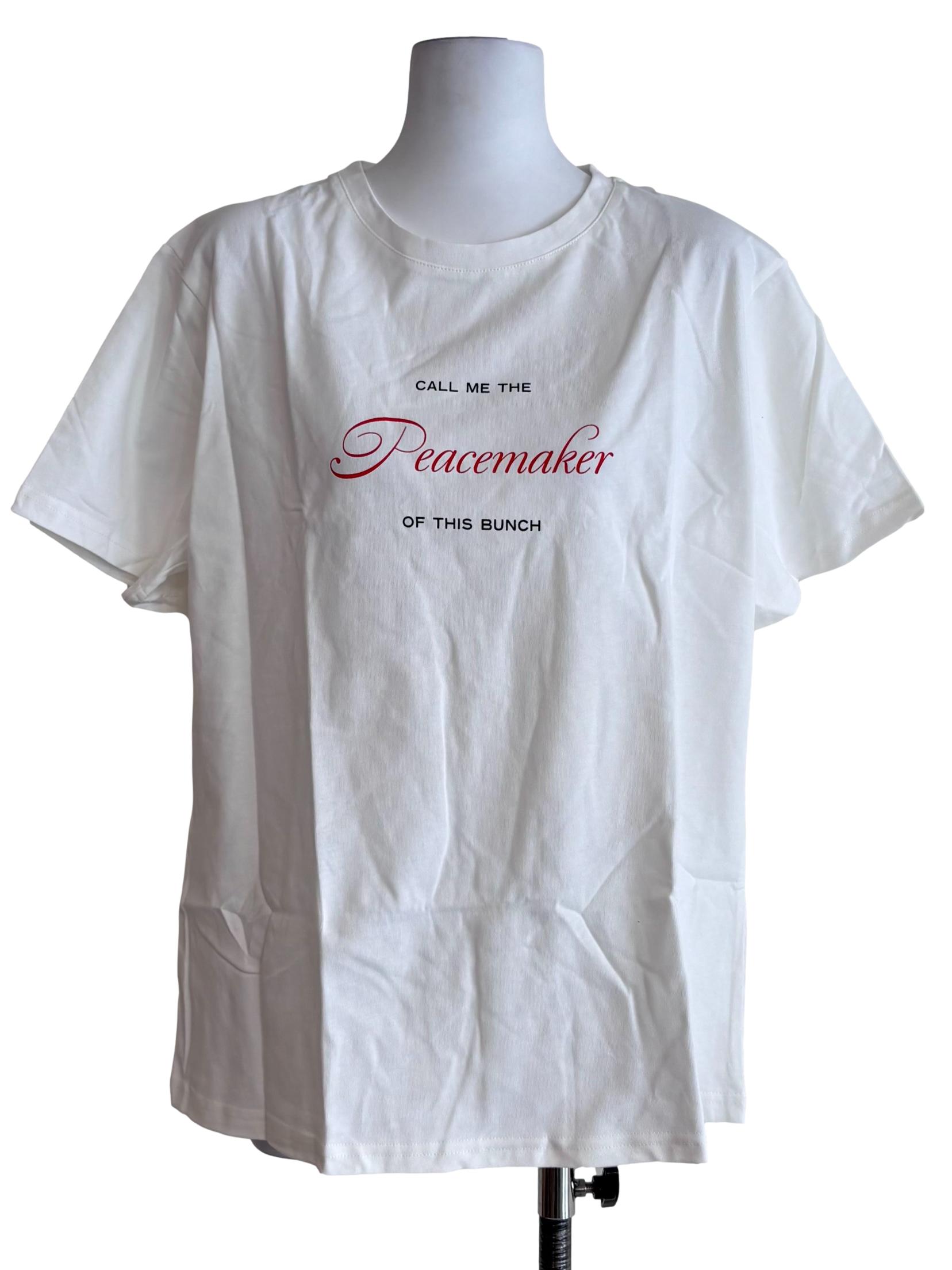 White Personali-Tees - Peacemaker