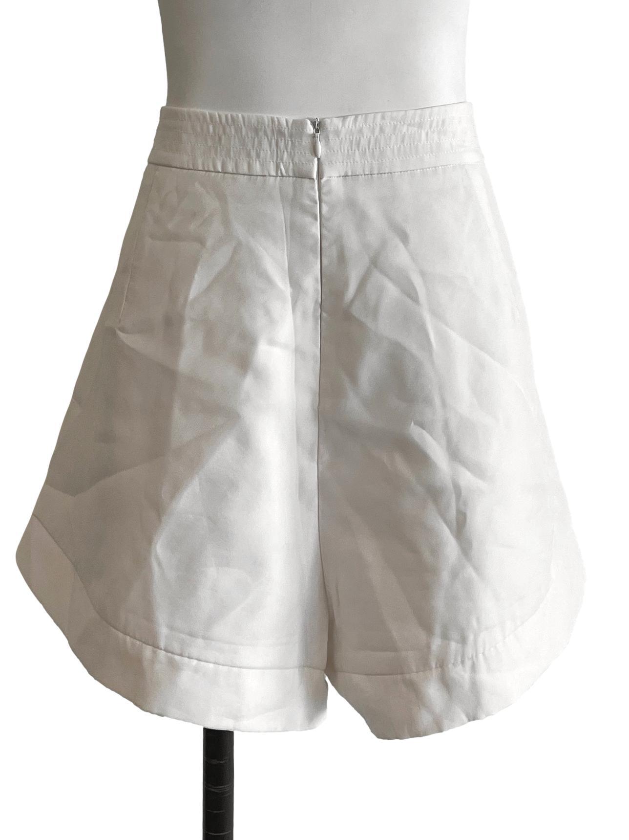 Cream White Skorts