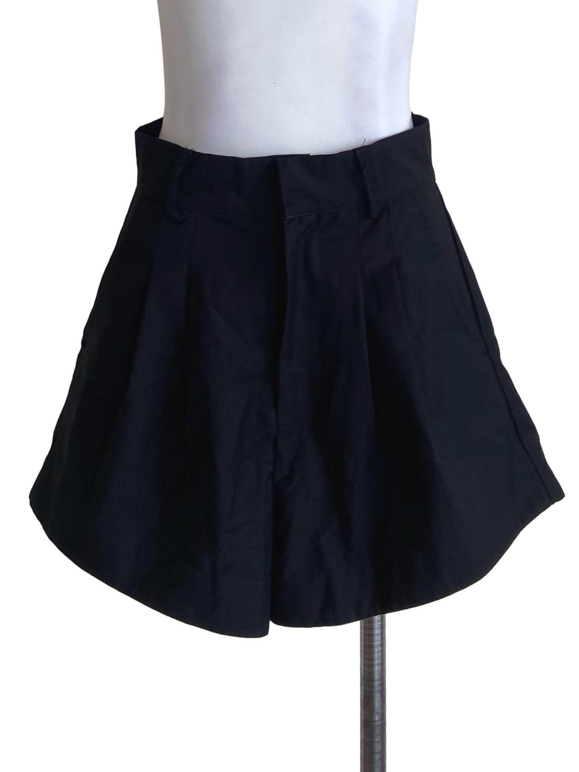 Black Twill Short Pants YHF