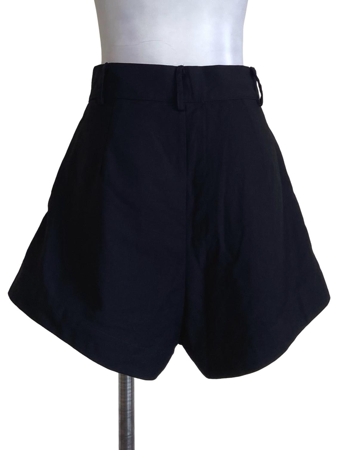 Black Twill Short Pants YHF