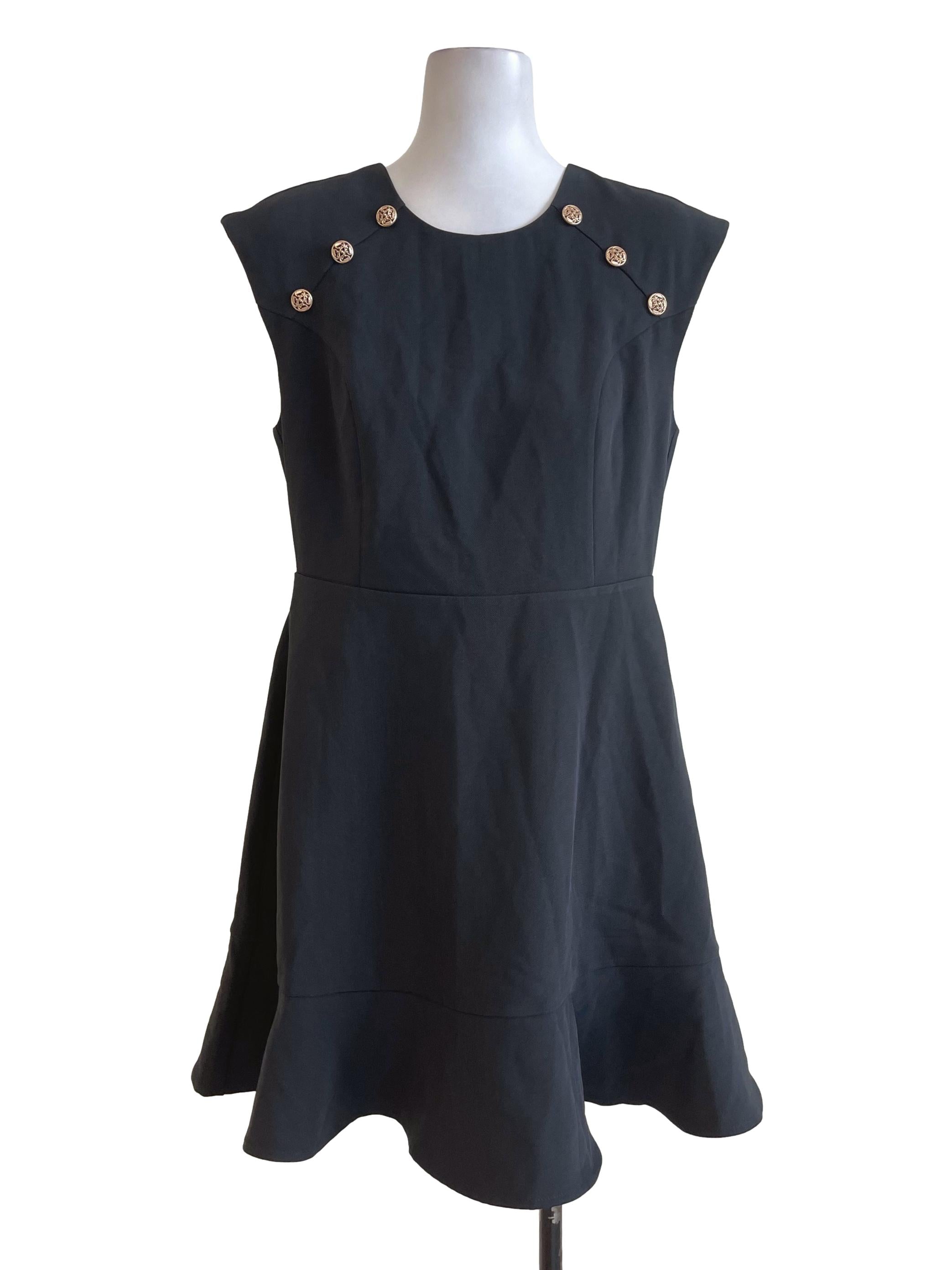 Dark Grey Gunmetal Dress