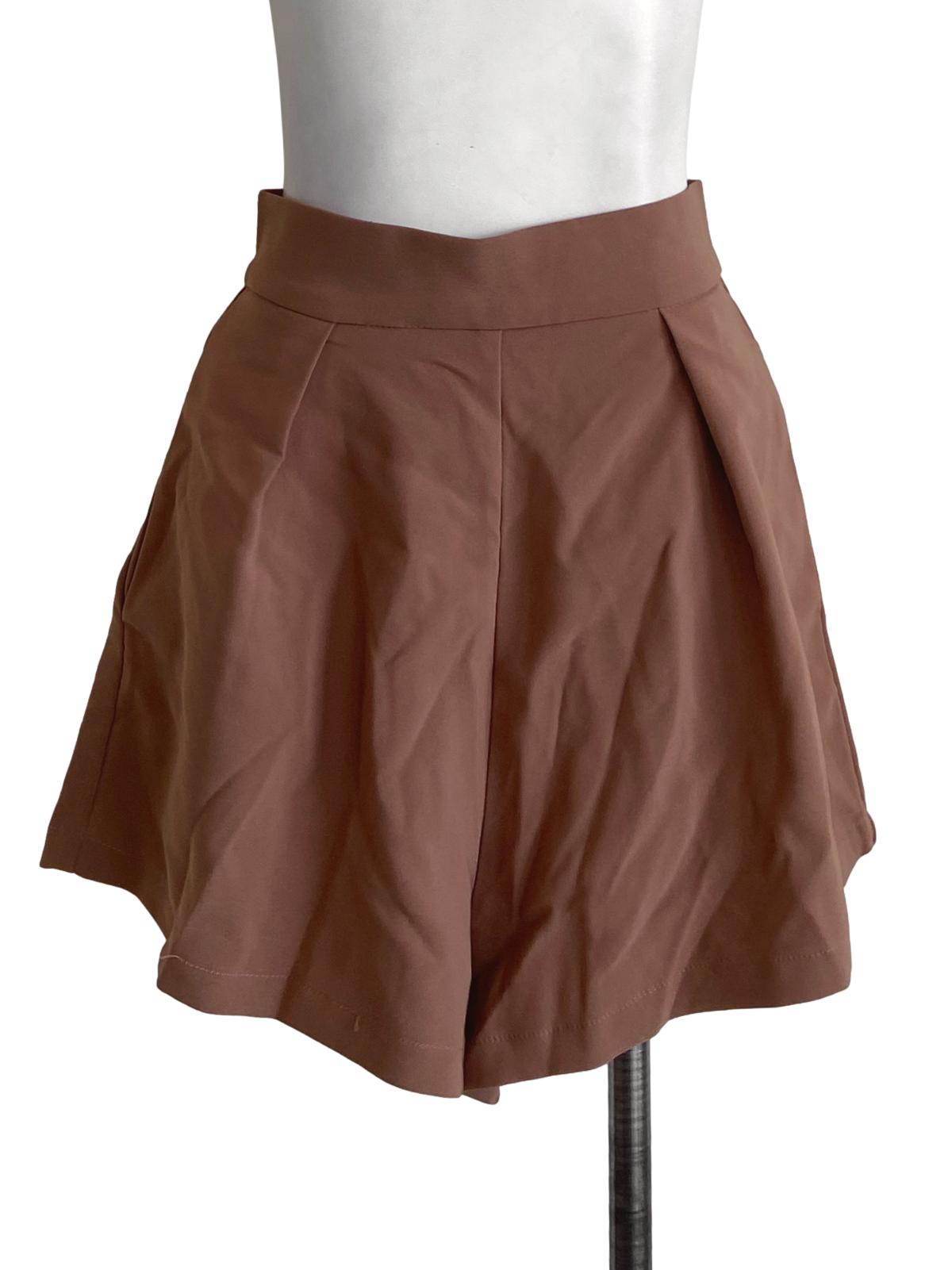 Orange Twill Short Pants