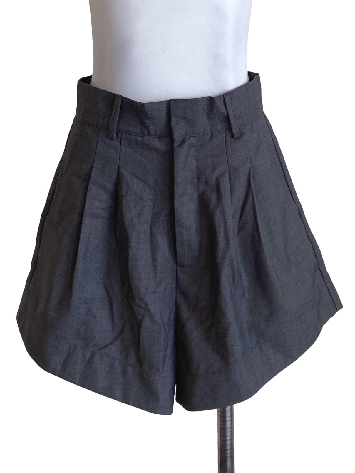 Grey Twill Short Pants YHF