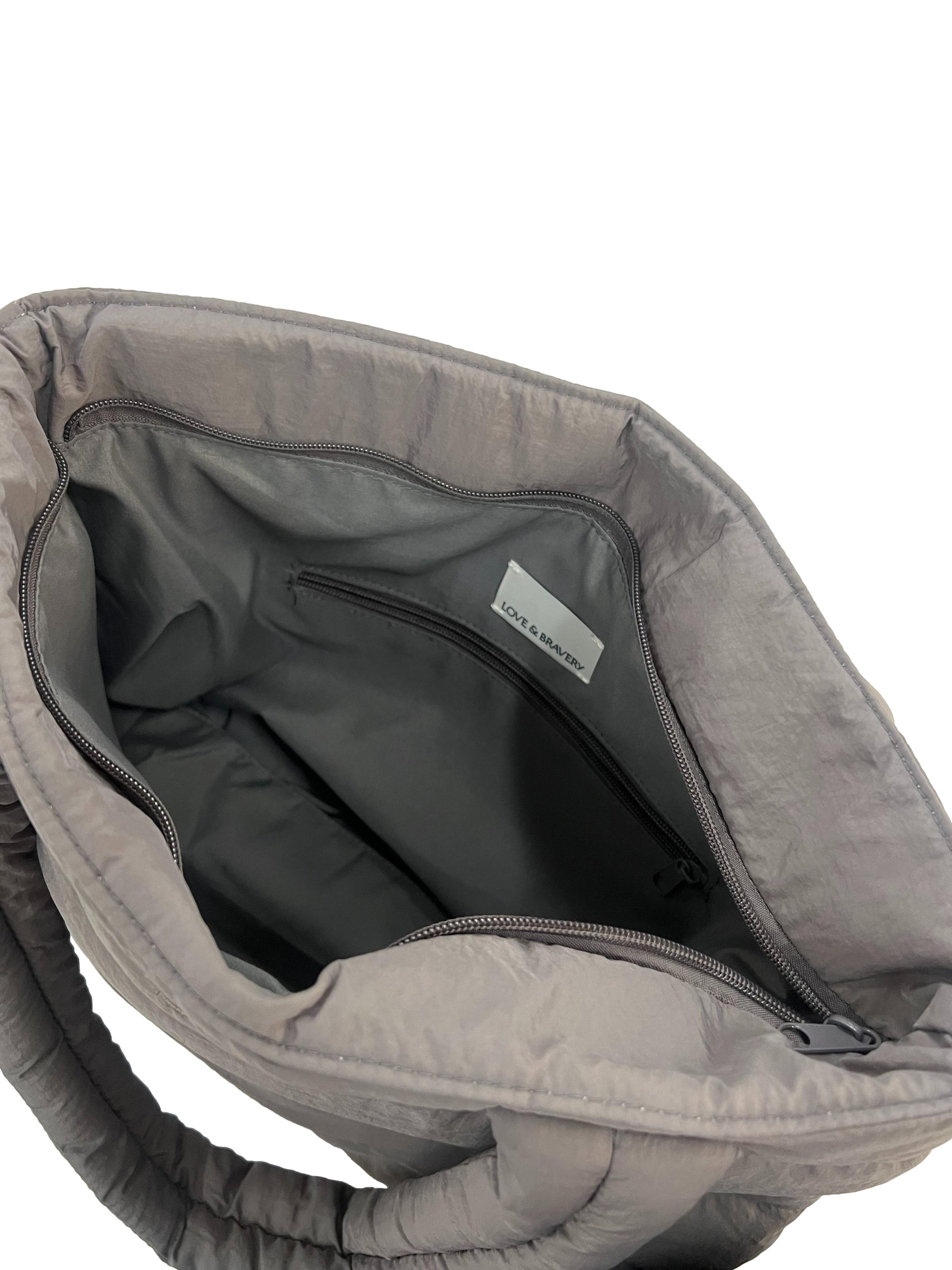 Grey Lab Miguel Puffy Bag CSN