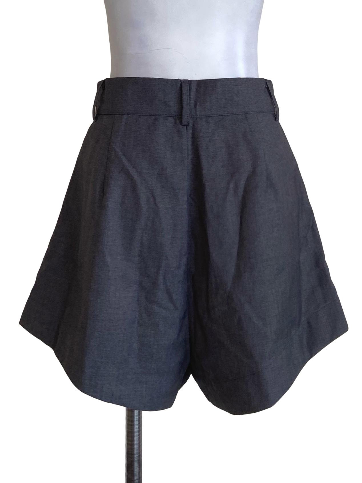 Grey Twill Short Pants YHF