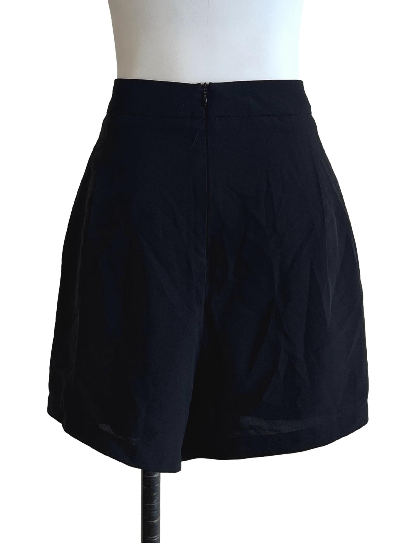 Jade Black Skorts