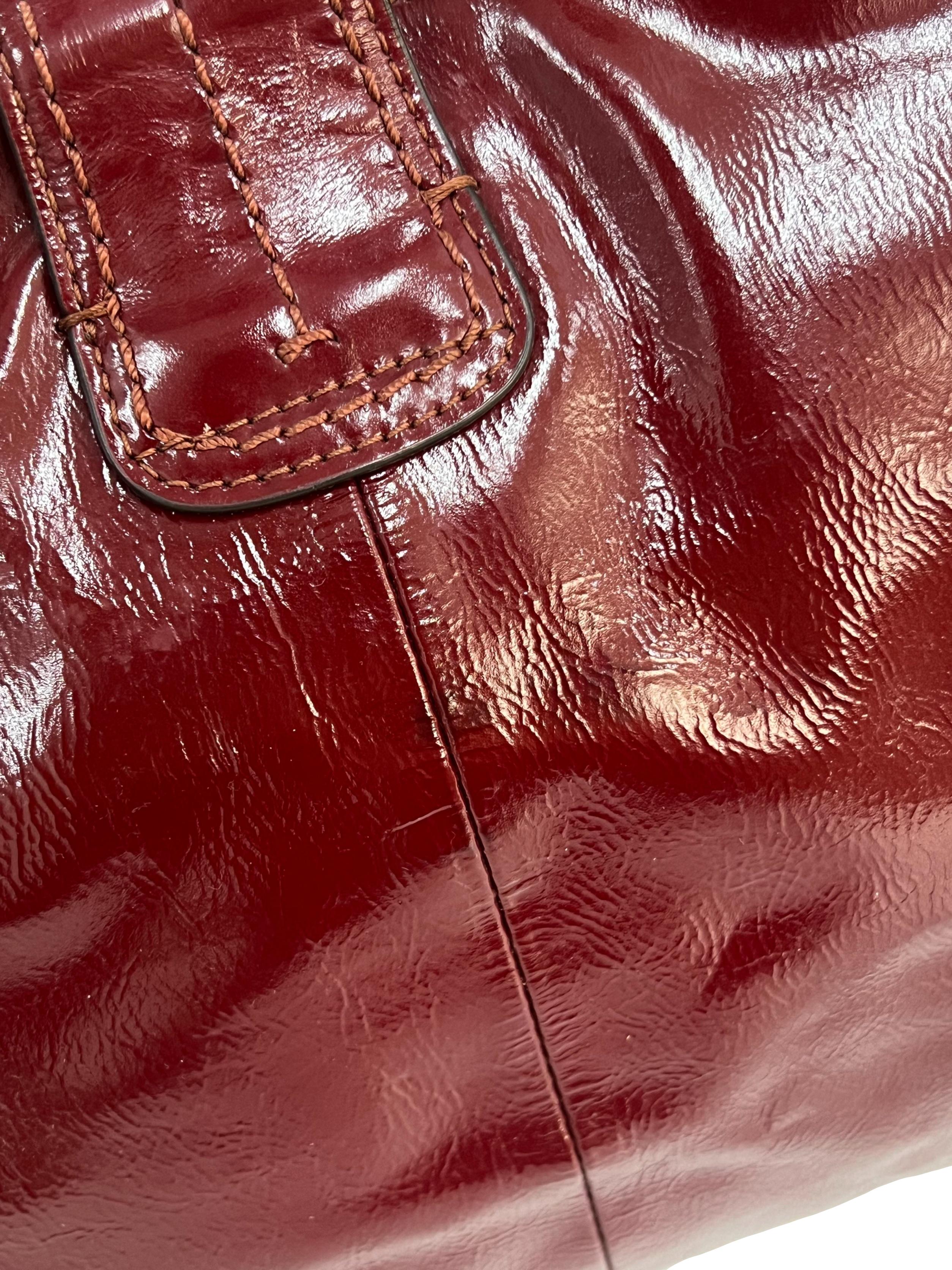 Maroon Coach Shoulder Bag CSN