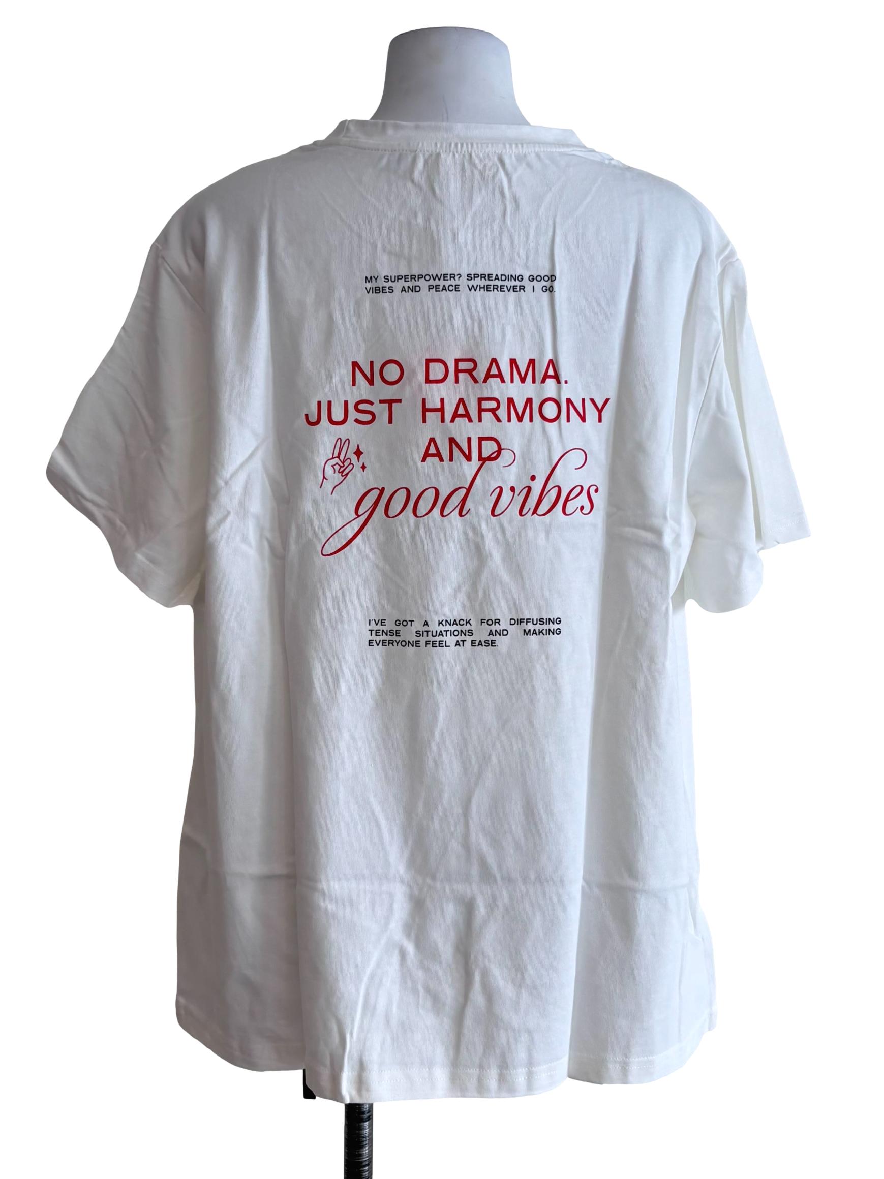 White Personali-Tees - Peacemaker