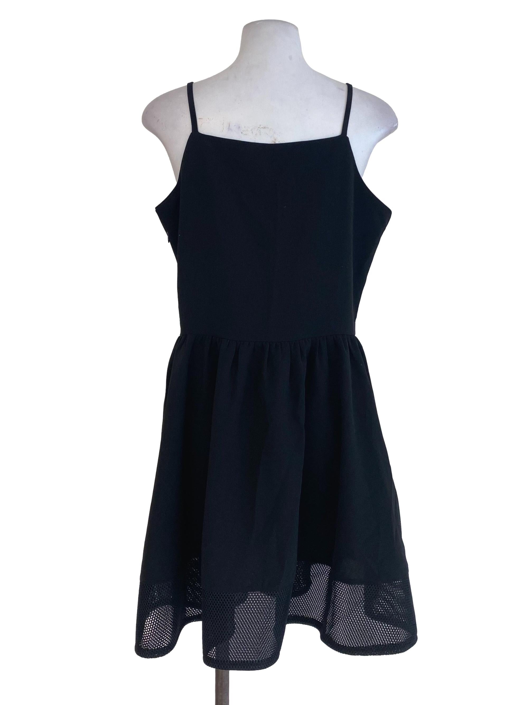 Black Blouson Dress