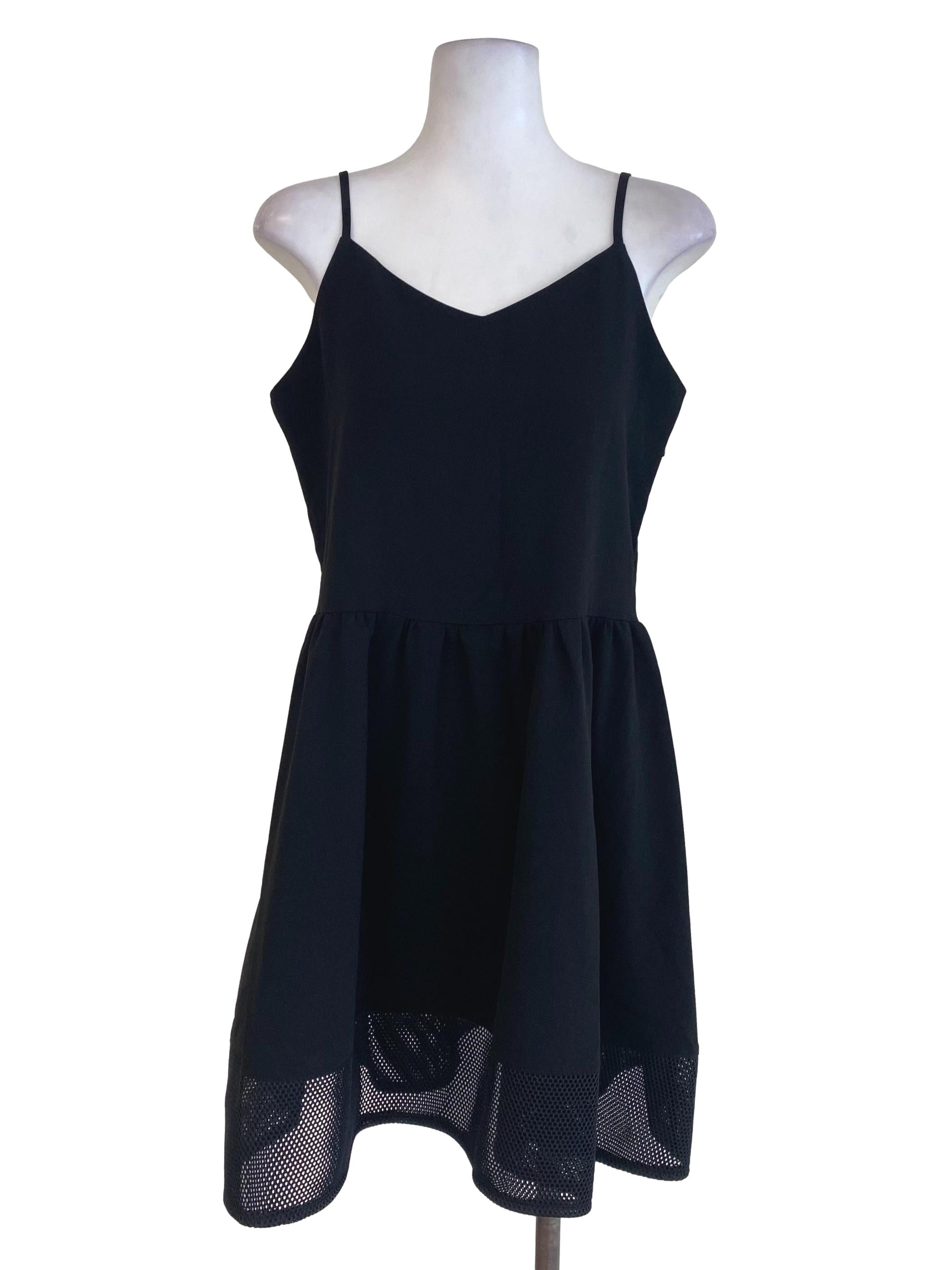 Black Blouson Dress