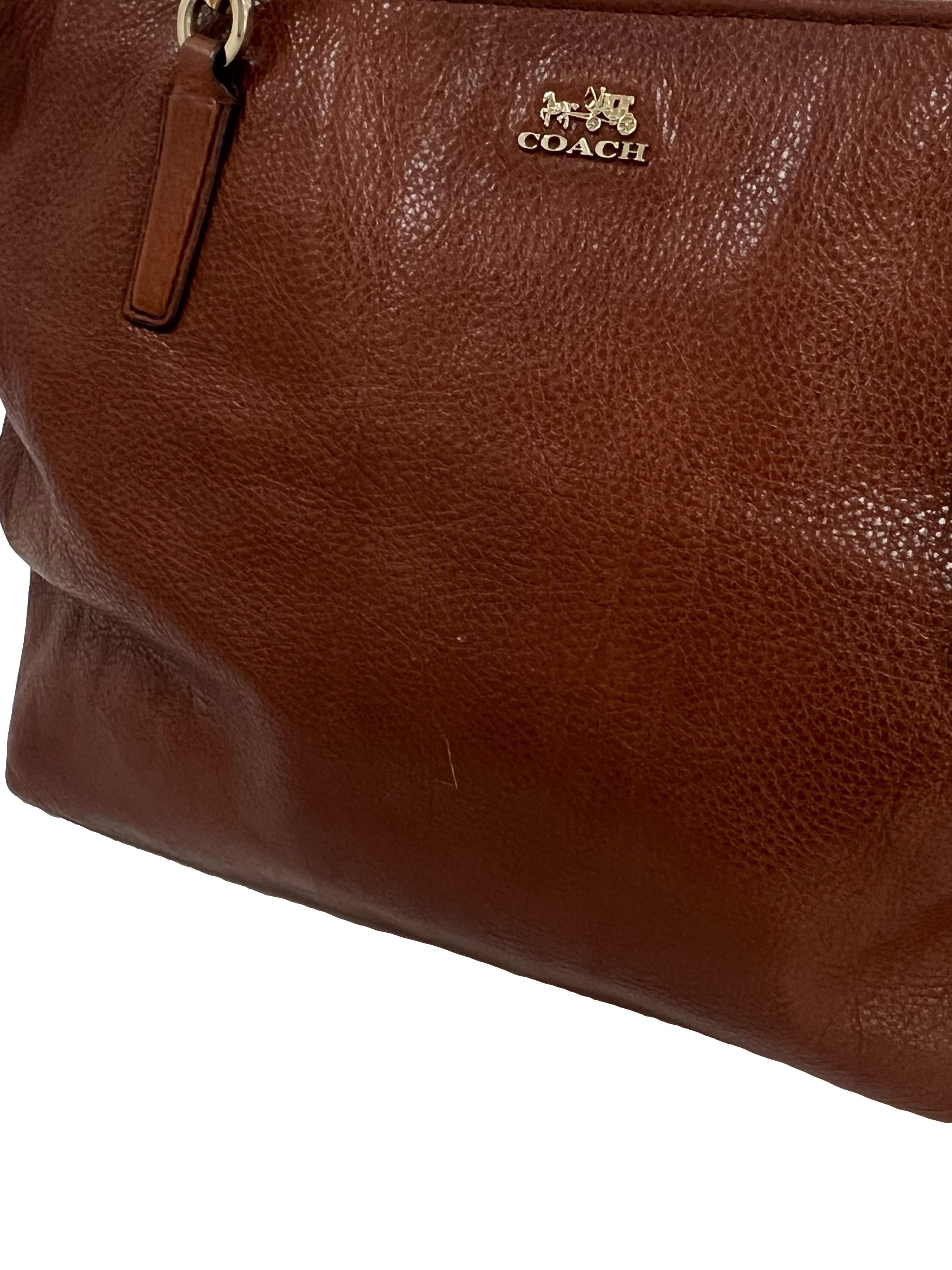 Brown Madison East West Tote Bag CSN