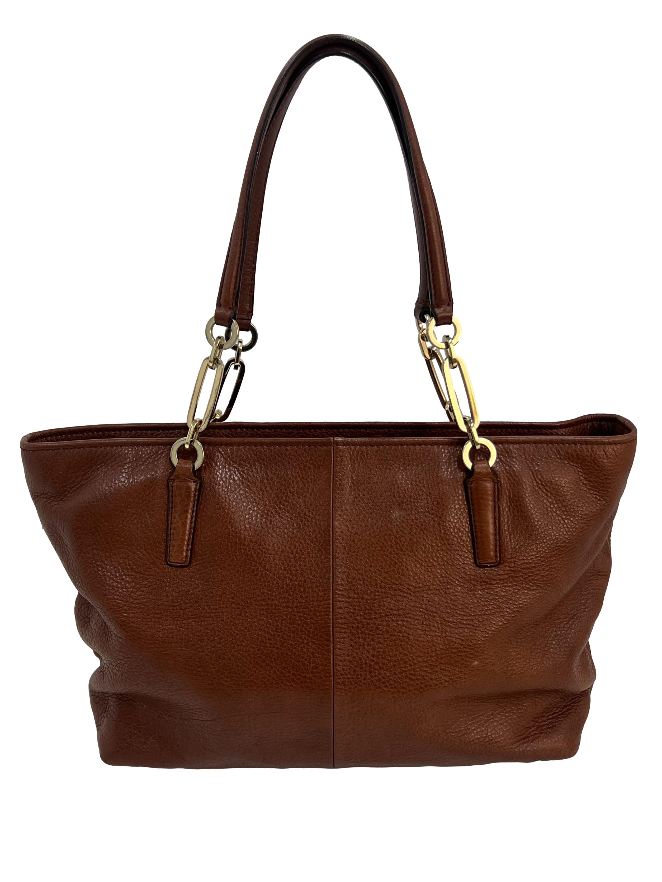 Brown Madison East West Tote Bag CSN