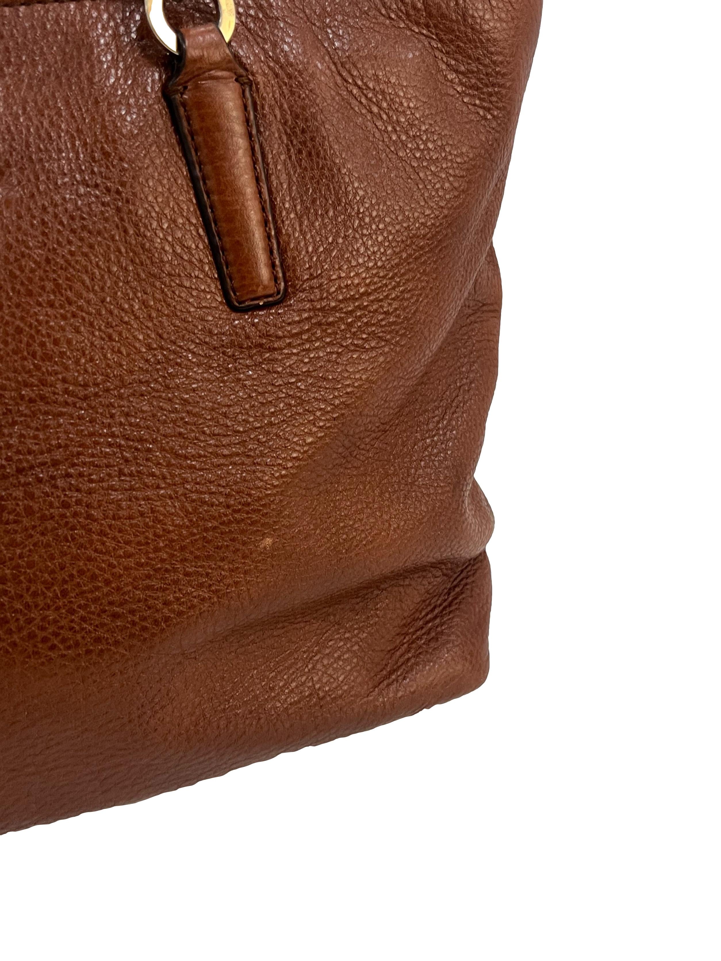 Brown Madison East West Tote Bag CSN