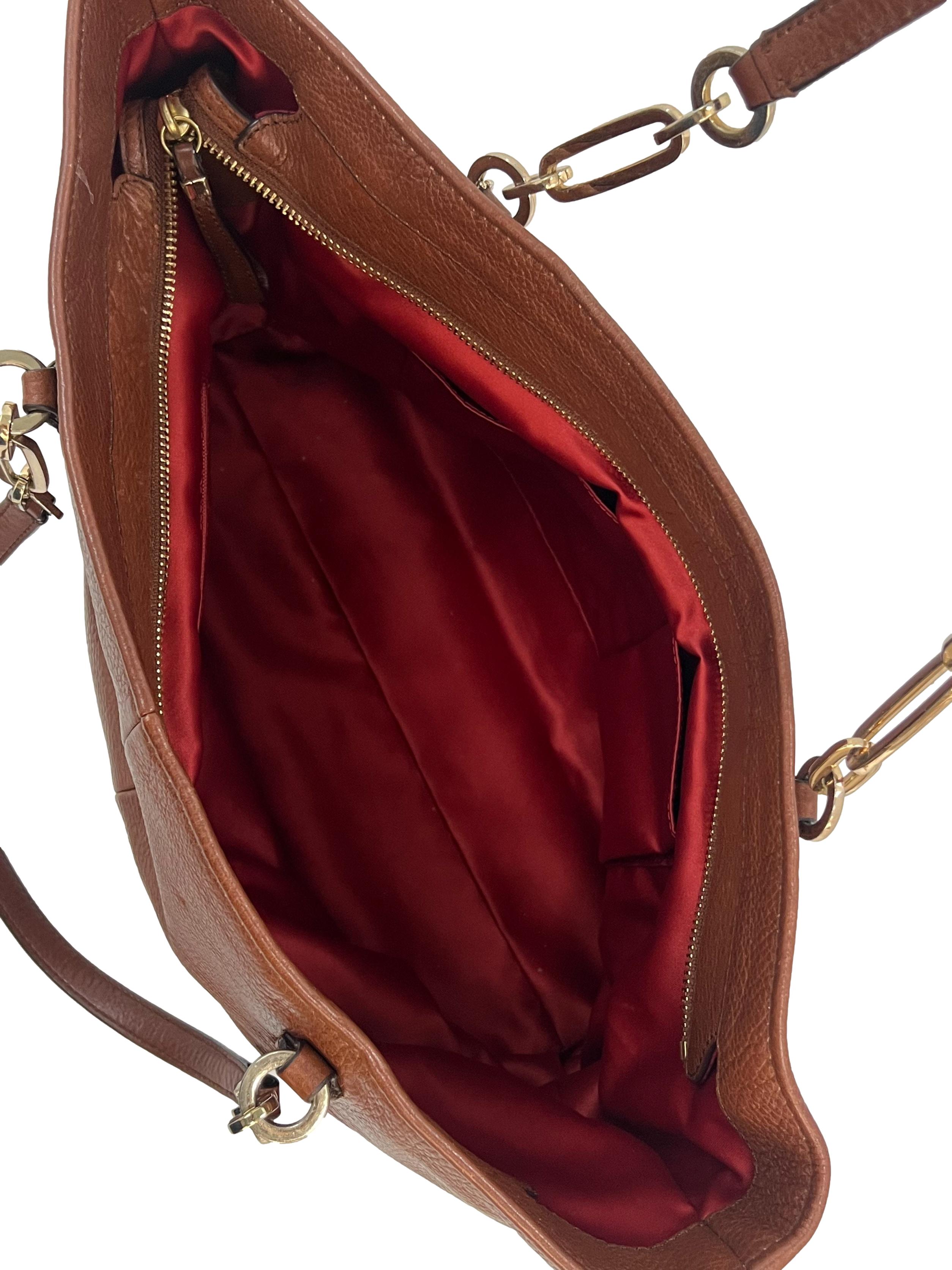 Brown Madison East West Tote Bag CSN