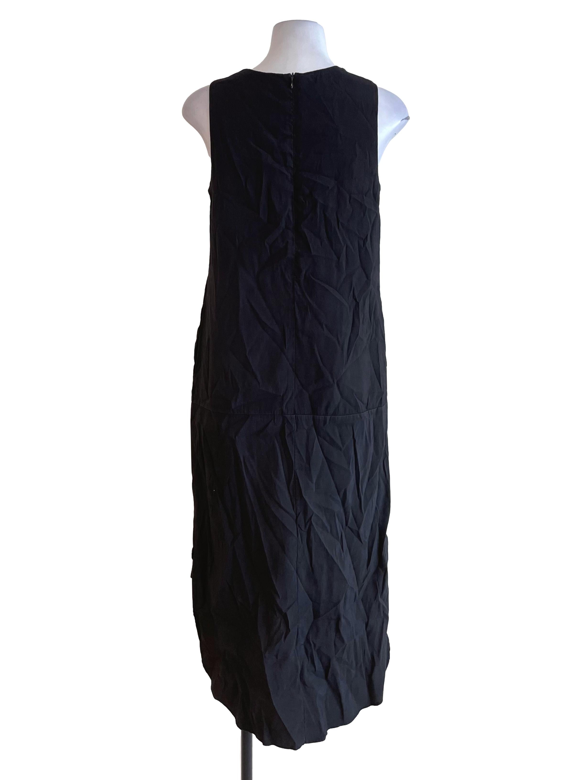 Charcoal Sleeveless Dress TEM