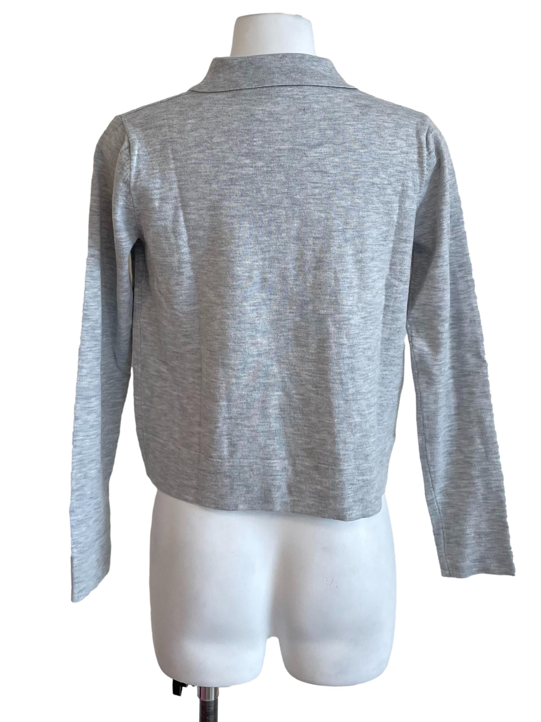 Cloud Knit Long Sleeves Polo