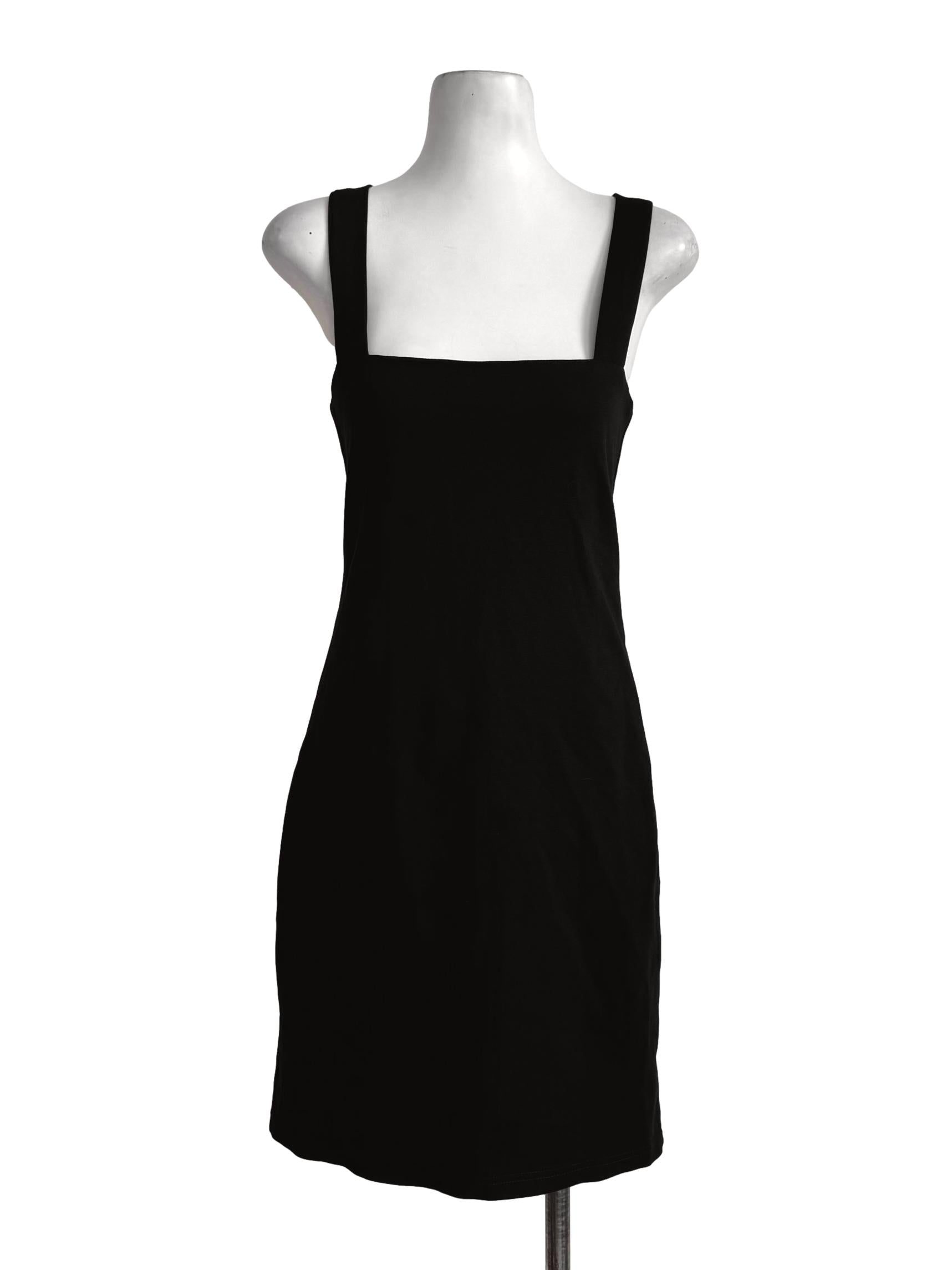 Muted Black Mini Dress